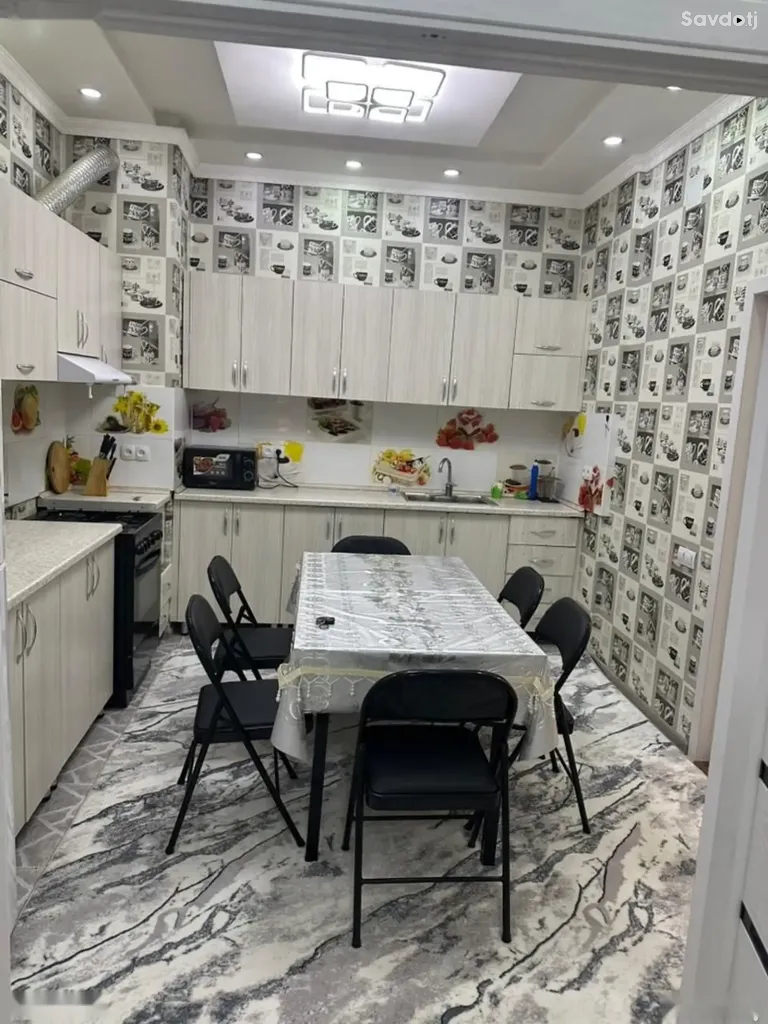 3-комн. квартира, 9 этаж, 64м², и сомони