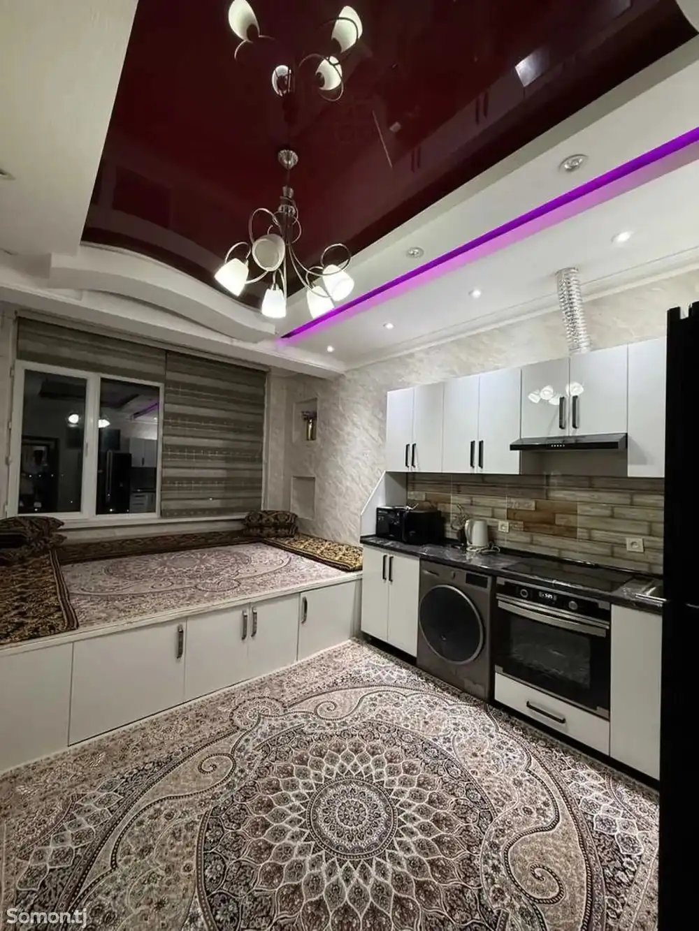 3-комн. квартира, 10 этаж, 90м², Рудаки 179. доми Ёвар