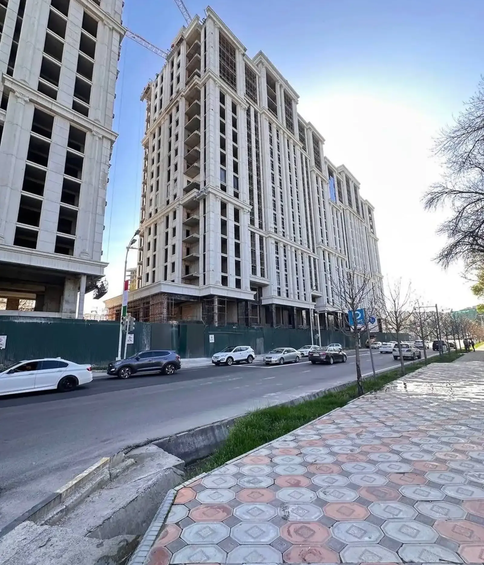 2-комн. квартира, 15 этаж, 91 м², Шохмансур — фото 2