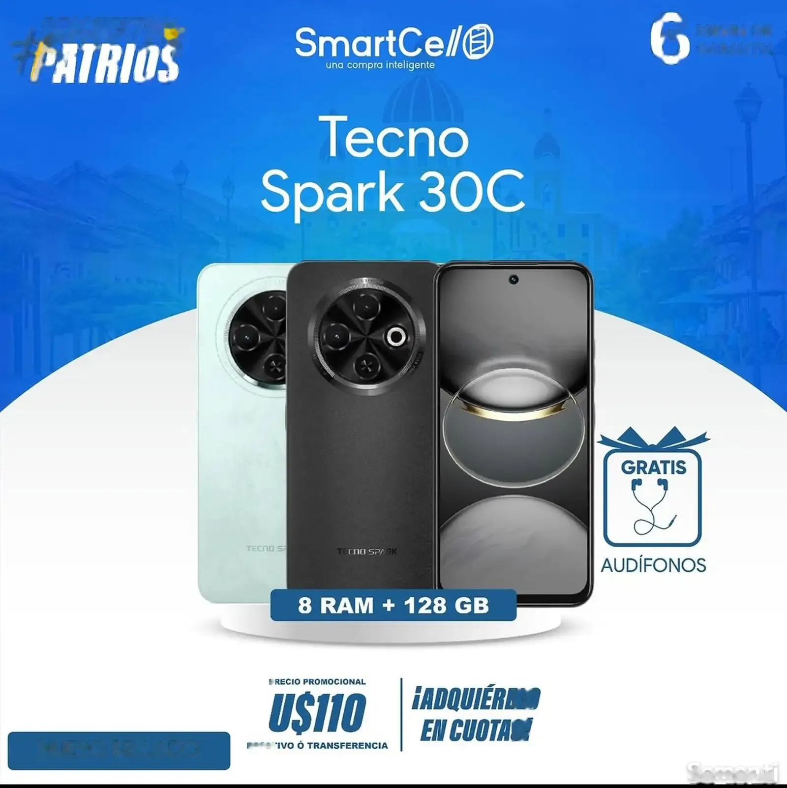 Tecno Spark 30 128 gb