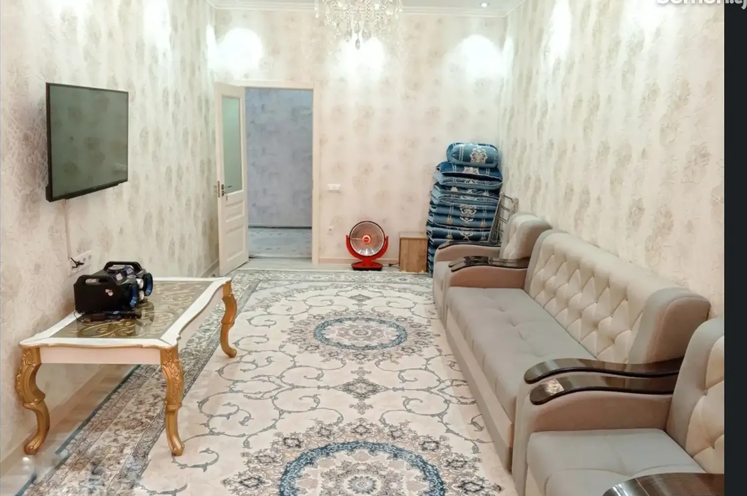 2-комн. квартира, 5 этаж, 56м², И Сомони — фото 4