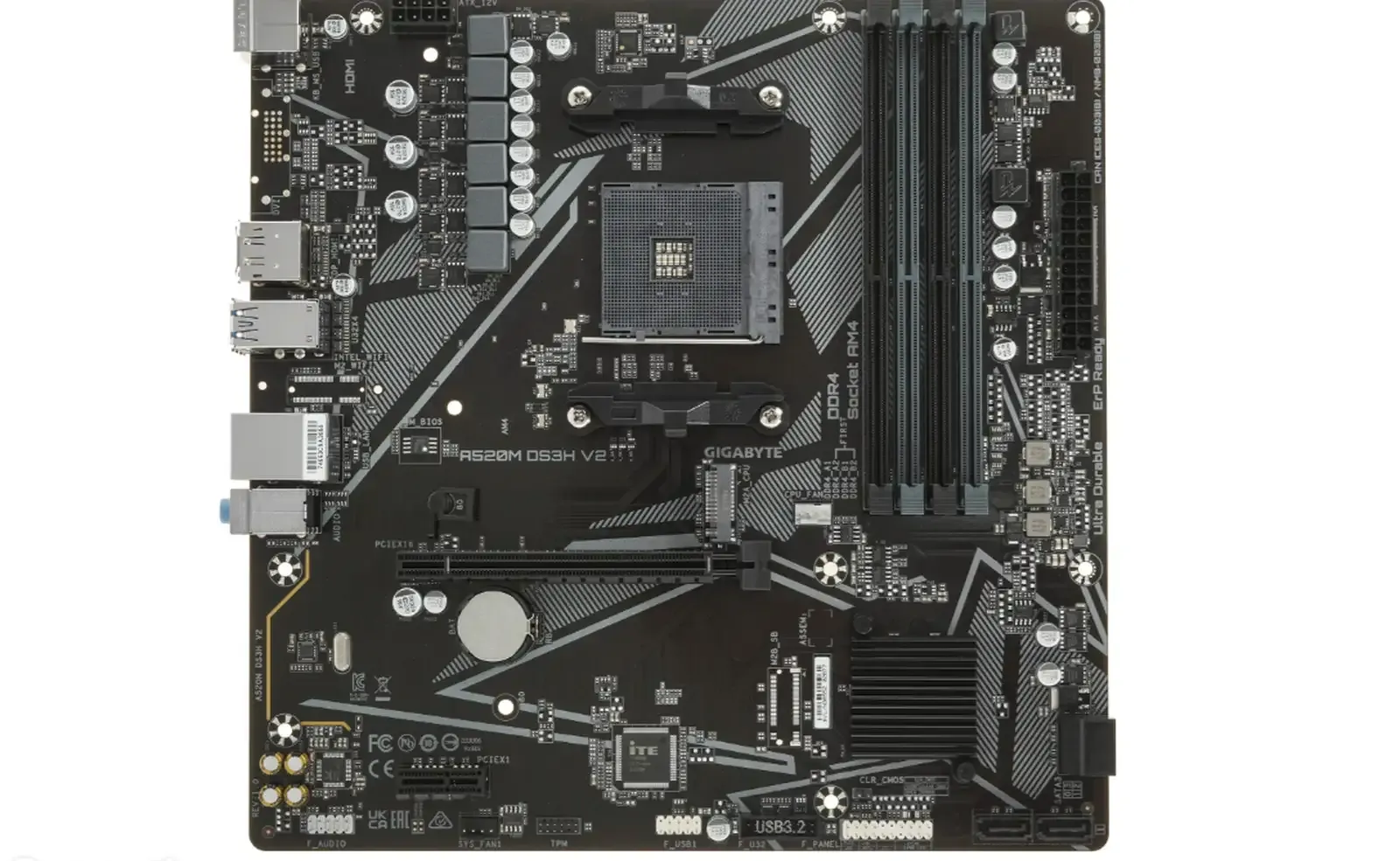 Материнская плата Gigabyte A520M DS3H V2