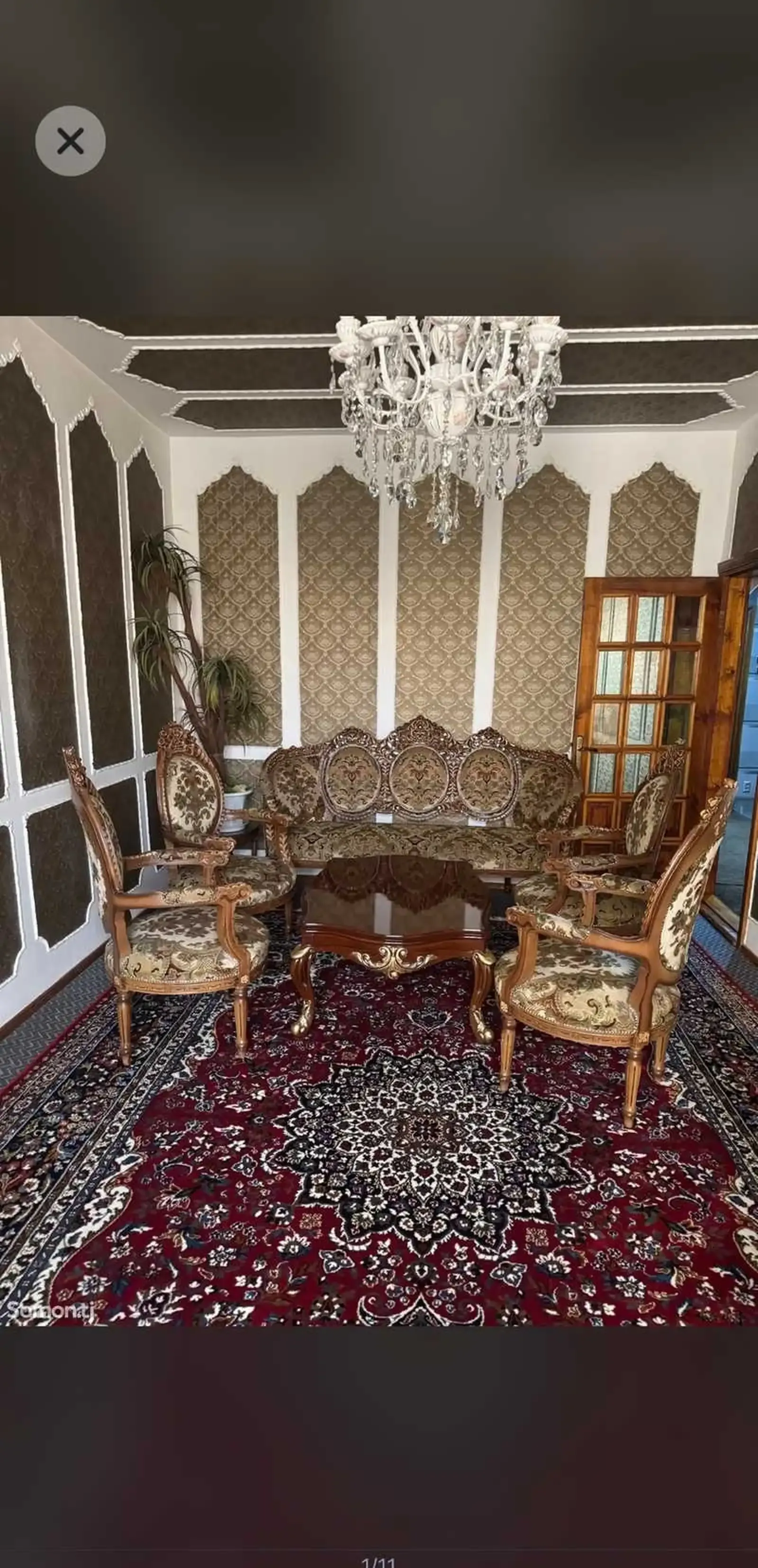 3-комн. квартира, 4 этаж, 100м², сино