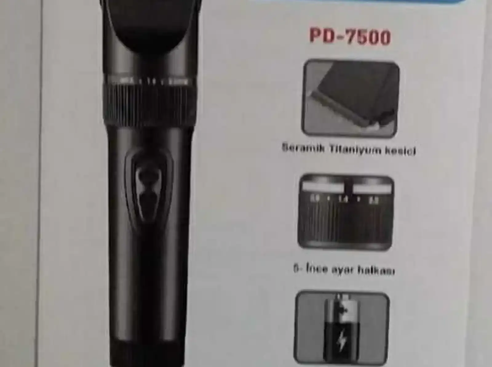 Триммер для стрижки волос PD-7500