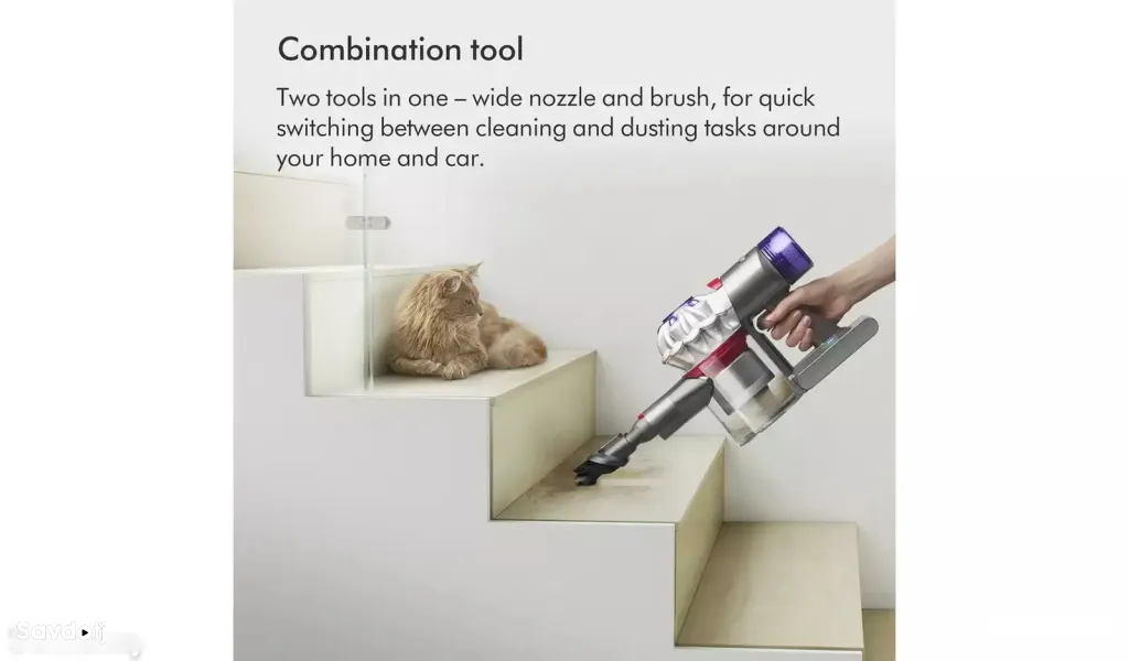 Беспроводной пылесос Dyson V8 Absolute Yellow/Nickel, UK Version