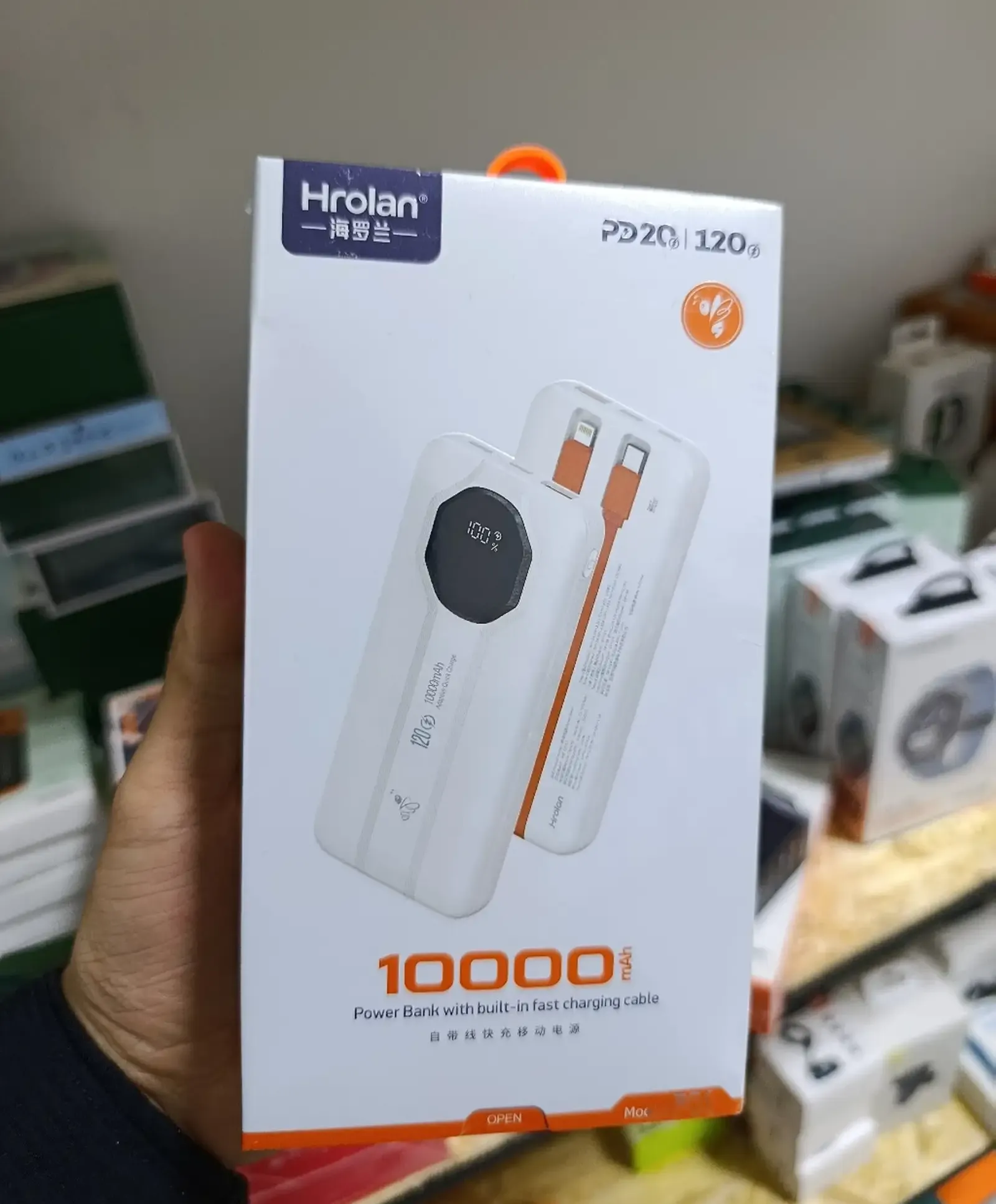 Внешний аккумулятор Hrolan P01 10000mAh