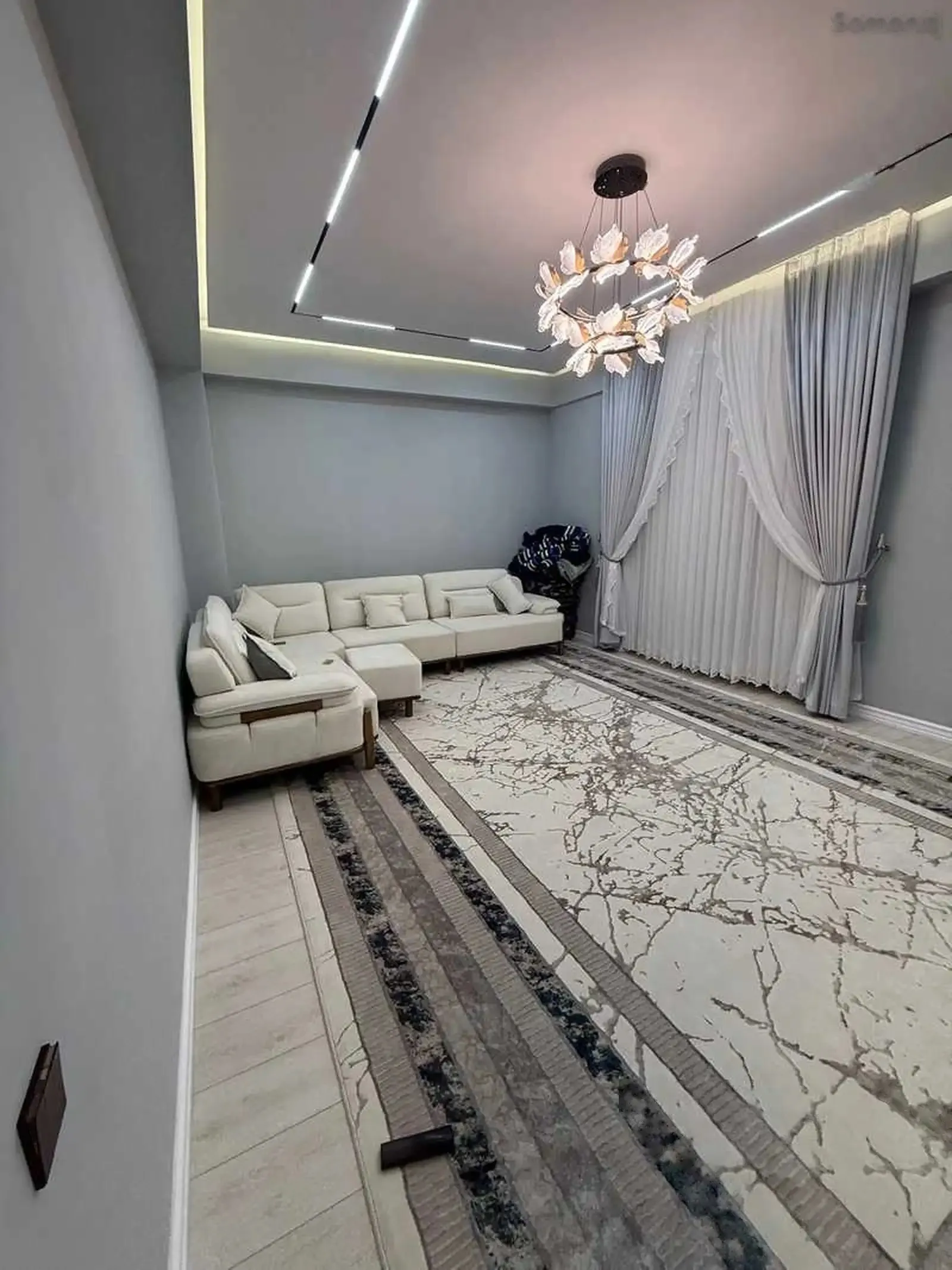 2-комн. квартира, 12 этаж, 100м², И.Сомони — фото 3