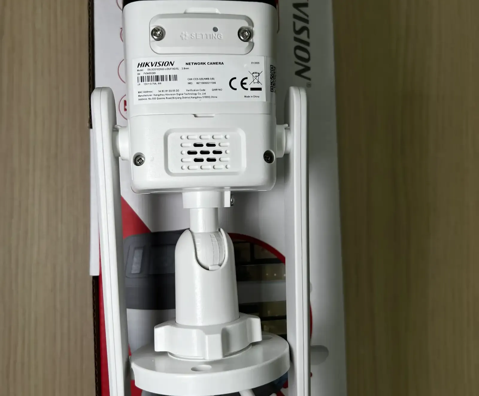 Камера наружная IP Hikivision DS-2CD1023G2-LIDUF/4G/SL2.8mm/O-STD/EU