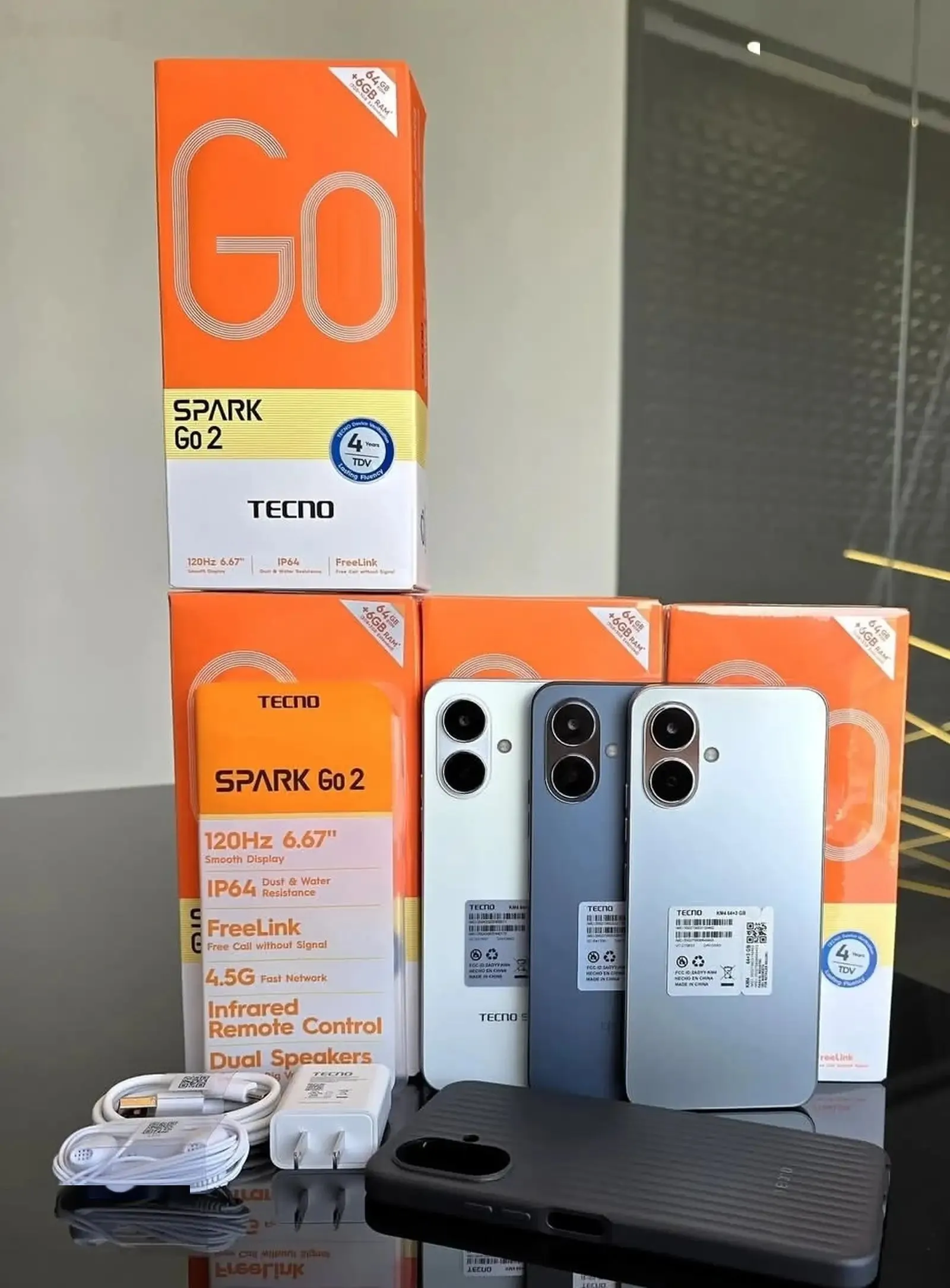 Tecno Spark Go 2 4+4/128Gb black