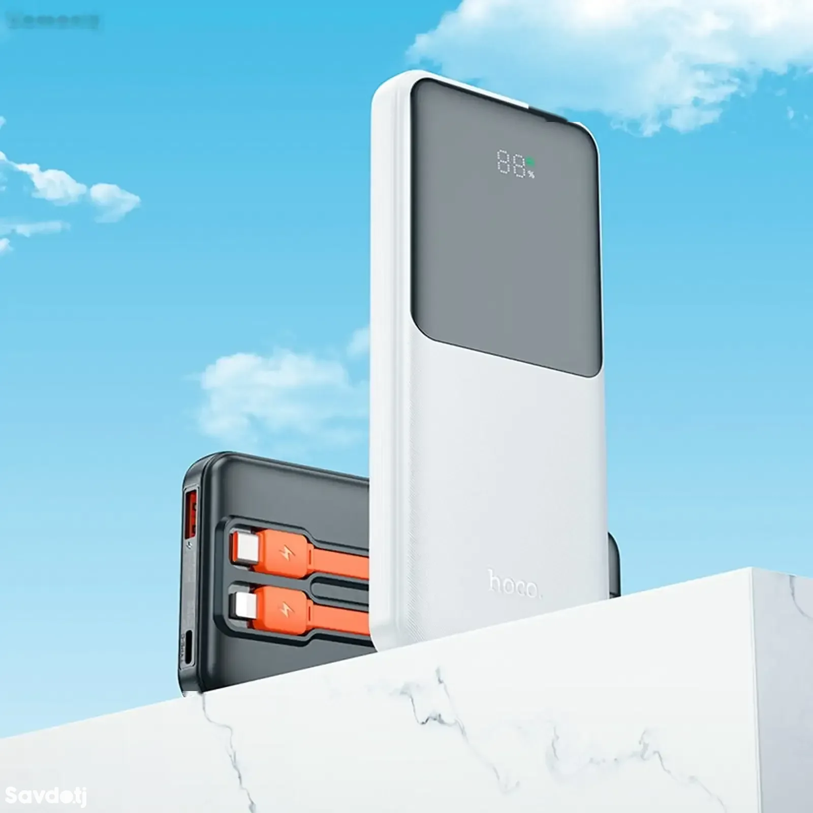 Повербанк Ноco J119 10000mah черный