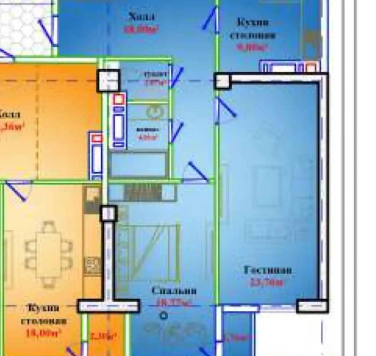 2-комн. квартира, 15 этаж, 75 м², Исмоили Сомони, Бурчи Анушервон 2