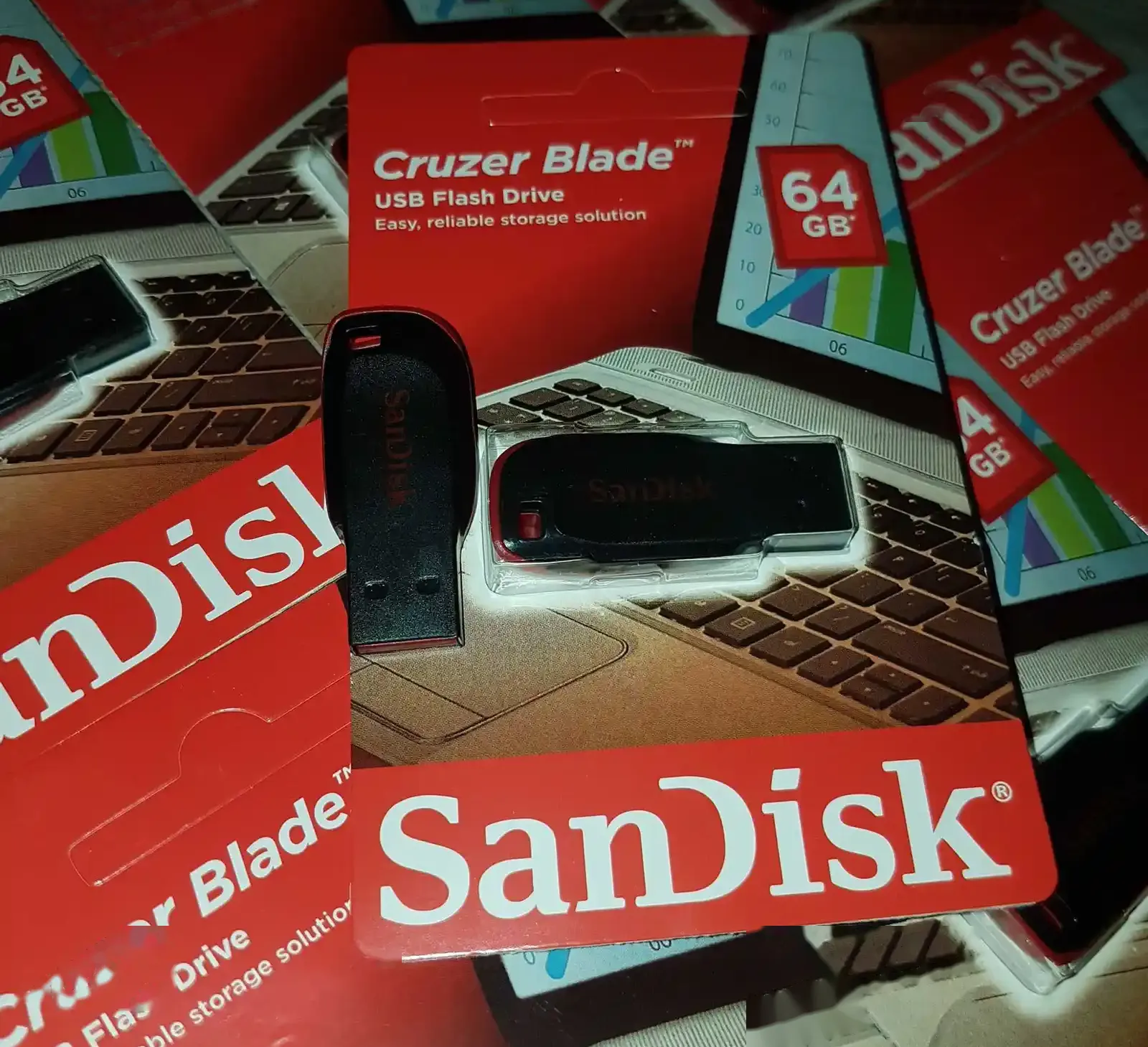 USB флешка Cruze Black 64Gb