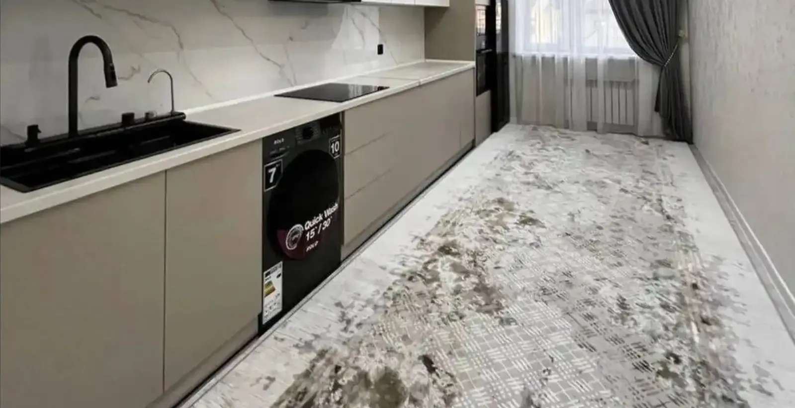 3-комн. квартира, 2 этаж, 104 м², Сомони Славянский — фото 10