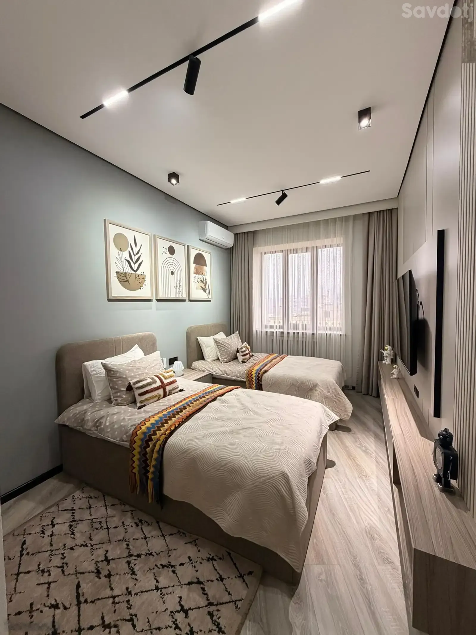 3-комн. квартира, 18 этаж, 87 м², Овир, Дом Пули Сангин, Ёвар