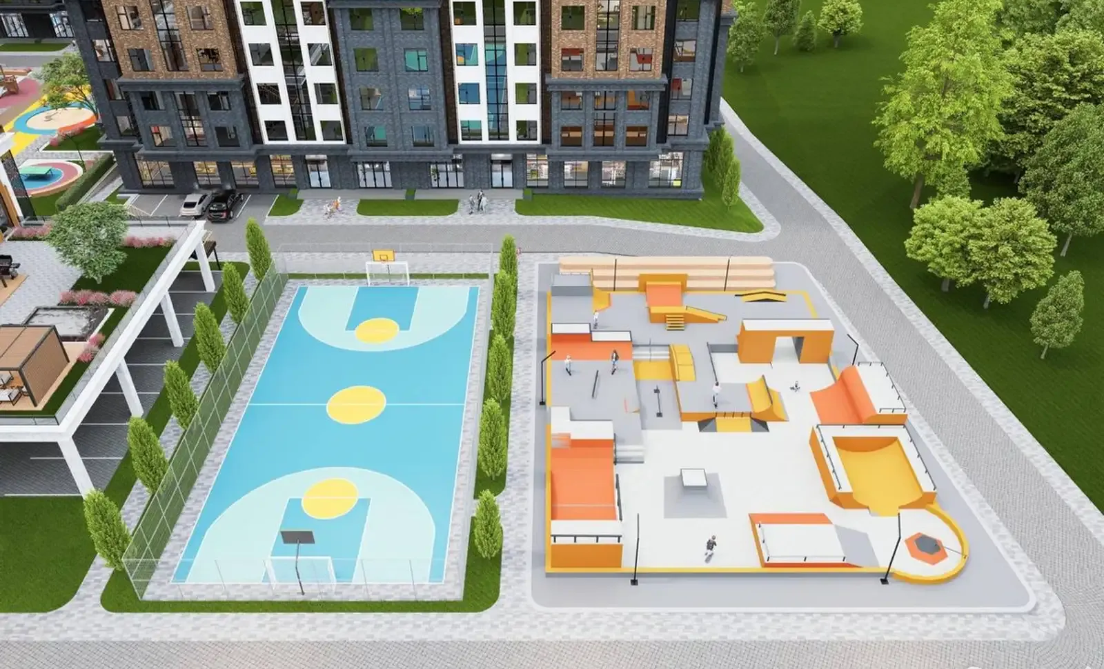2-комн. квартира, 18 этаж, 79 м², Сино, 91 мкр, Себистон — фото 5