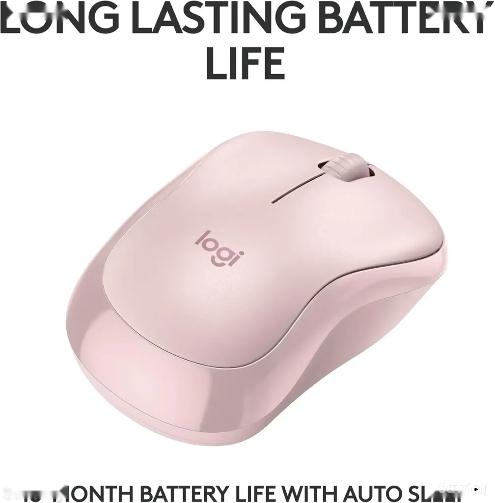 Беспроводная мышь Logitech M240 Silent Bluetooth Mouse Rose