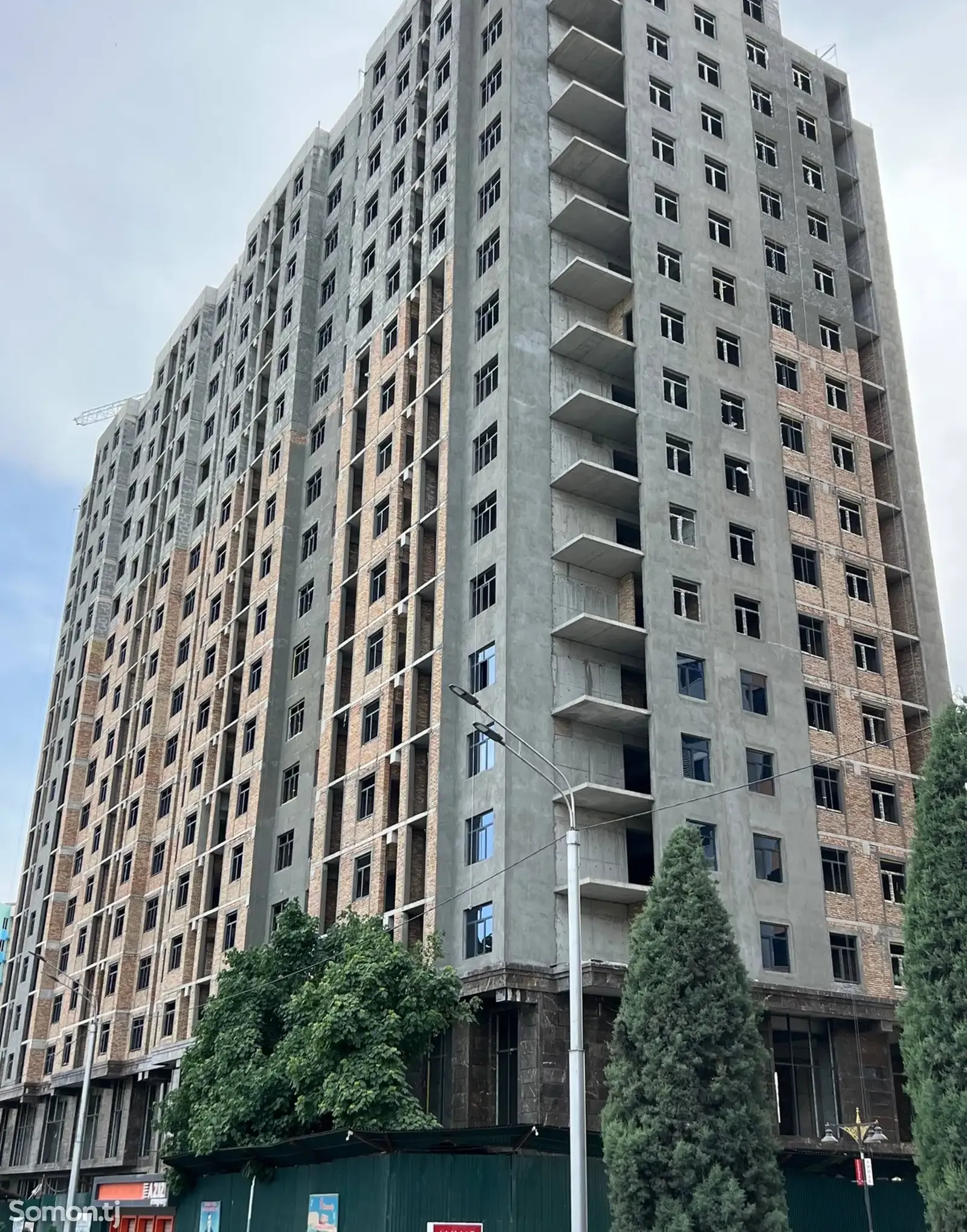 1-комн. квартира, 17 этаж, 72 м², И Сомони — фото 3