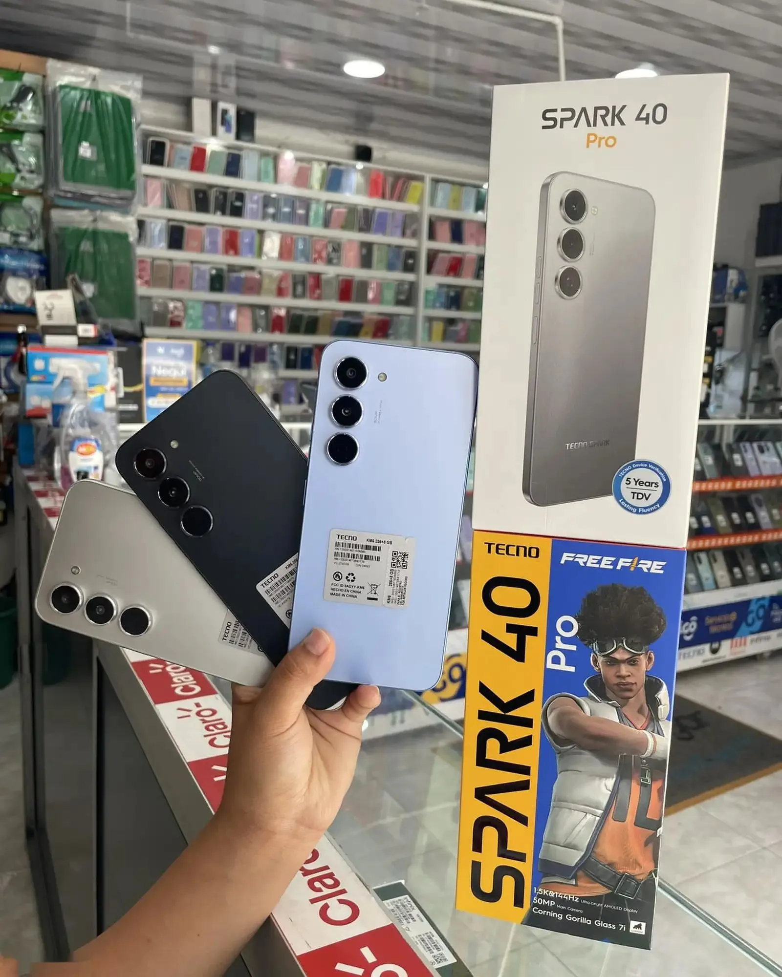 Tecno Spark 40pro 16/256Gb black