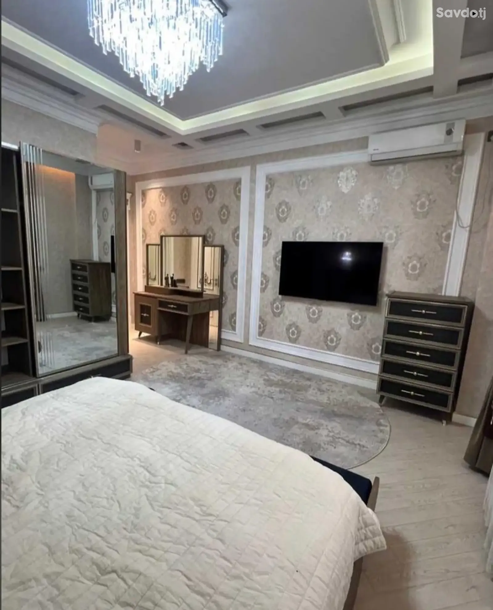 2-комн. квартира, 4 этаж, 95м², Сомони — фото 9