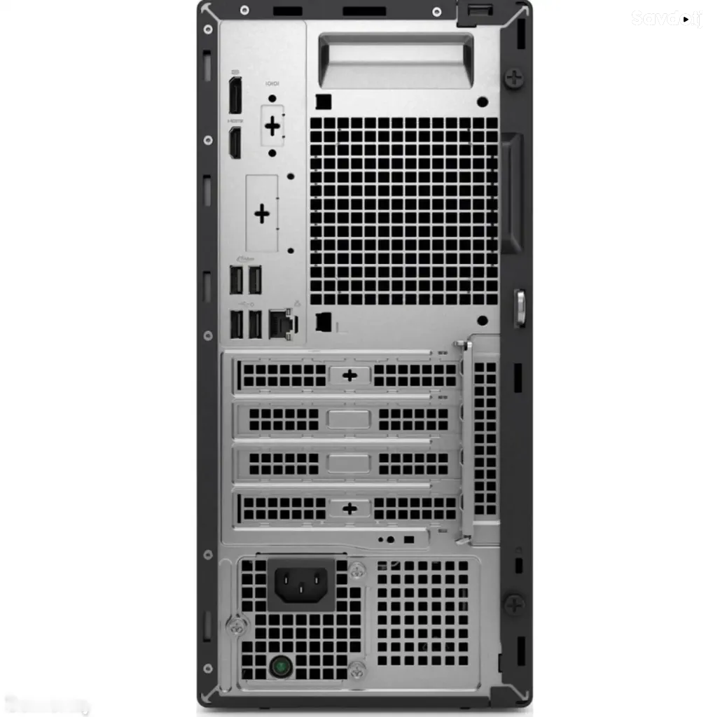 Dell Pro Tower QCT1250 Настольный ПК | Intel Core i3-14100, 8GB RAM, 512GB SSD