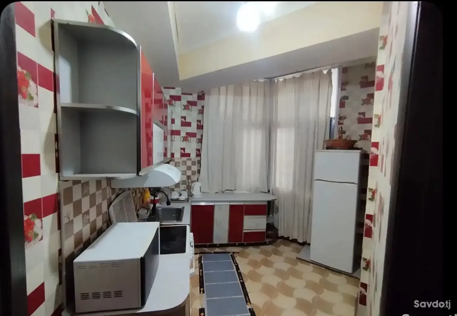 2-комн. квартира, 9 этаж, 60м², Сомони — фото 7