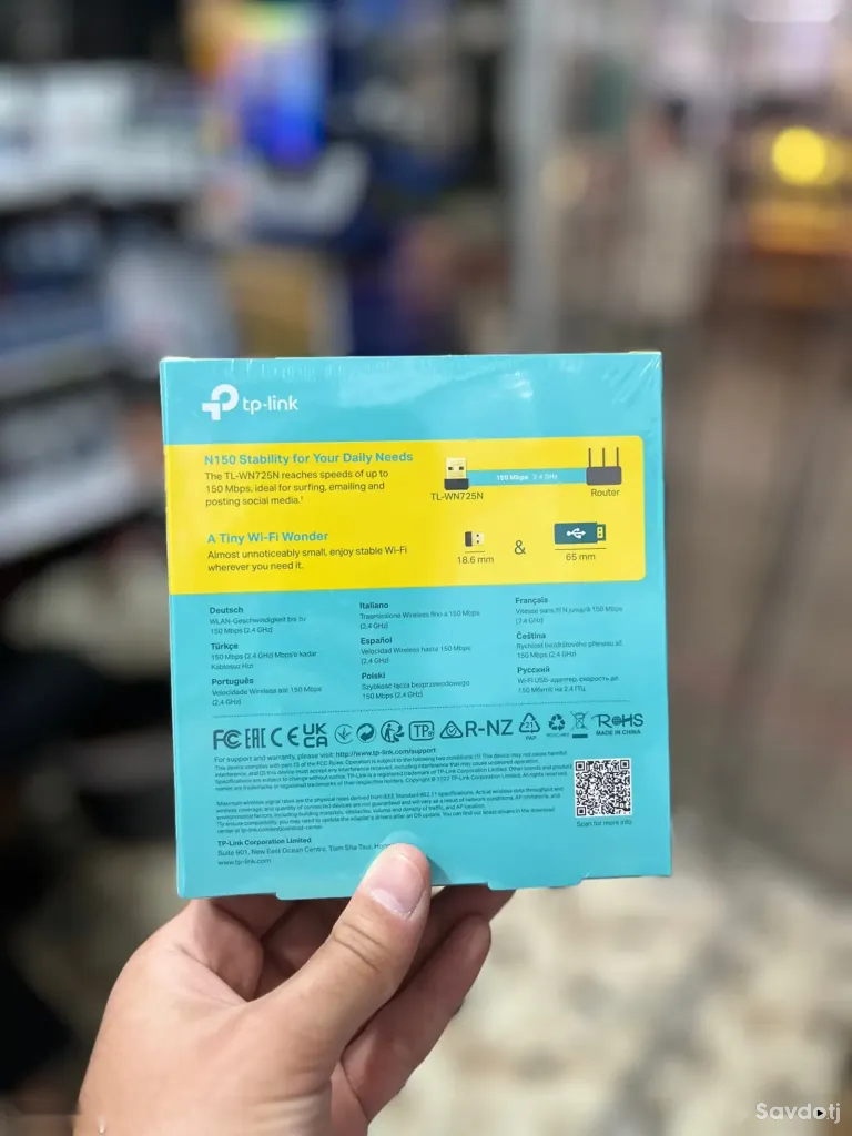WiFi USB Адаптер tp-link WN725n