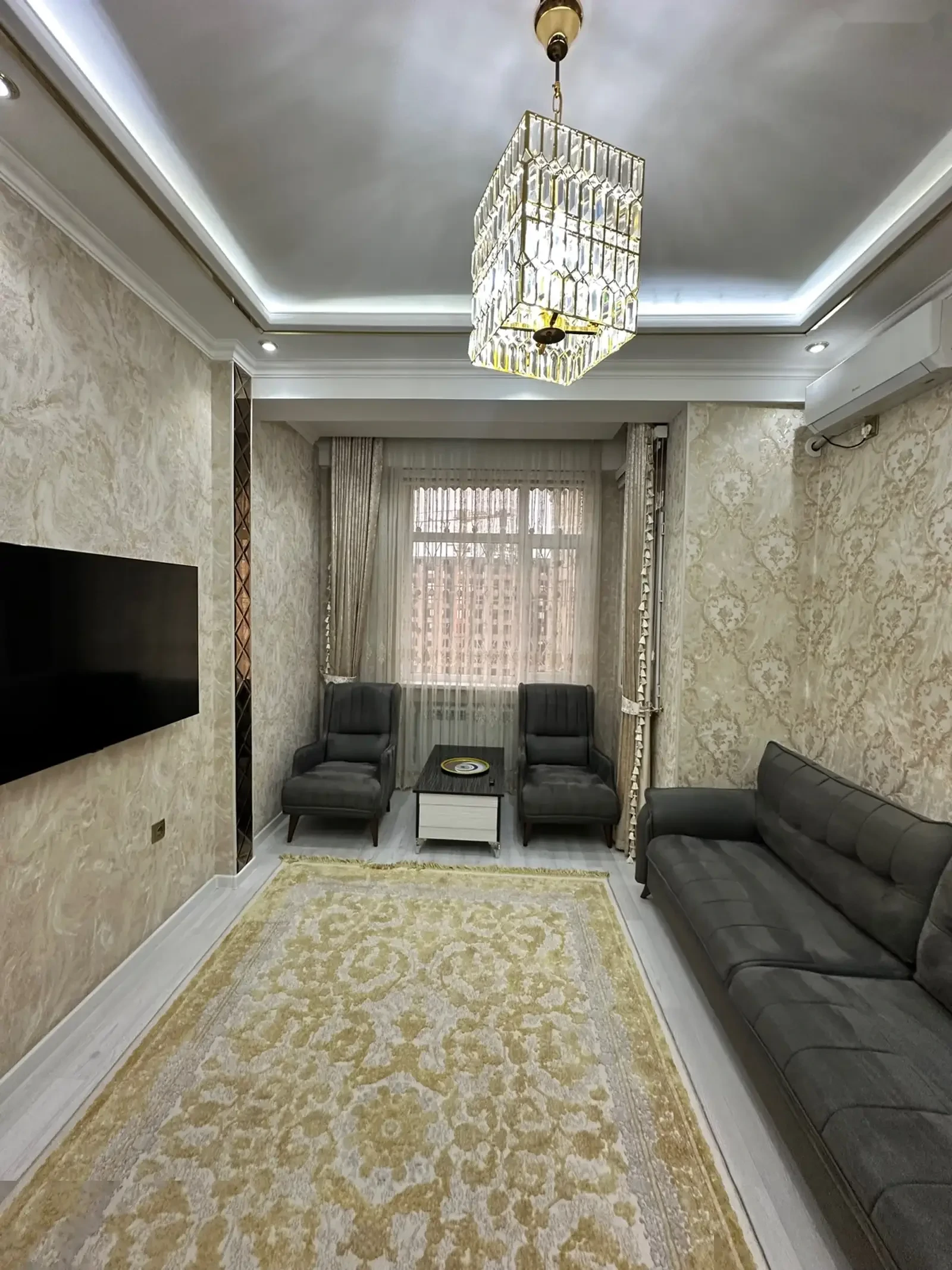 2-комн. квартира, 15 этаж, 58 м², Улица Айни, Голубой экран, Сзади Танка, Район Шохмансур — фото 3