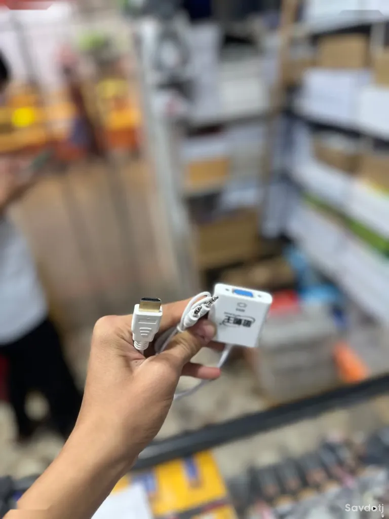 Адаптер HDMI to VGA+AV