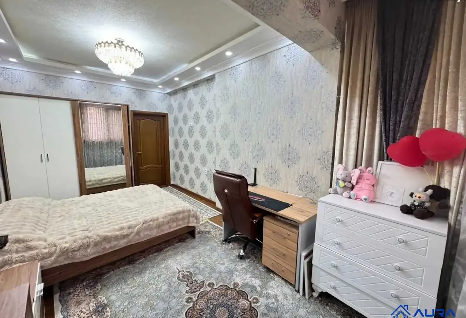 3-комн. квартира, 2 этаж, 77 м², Сино, Оши Расул — фото 2