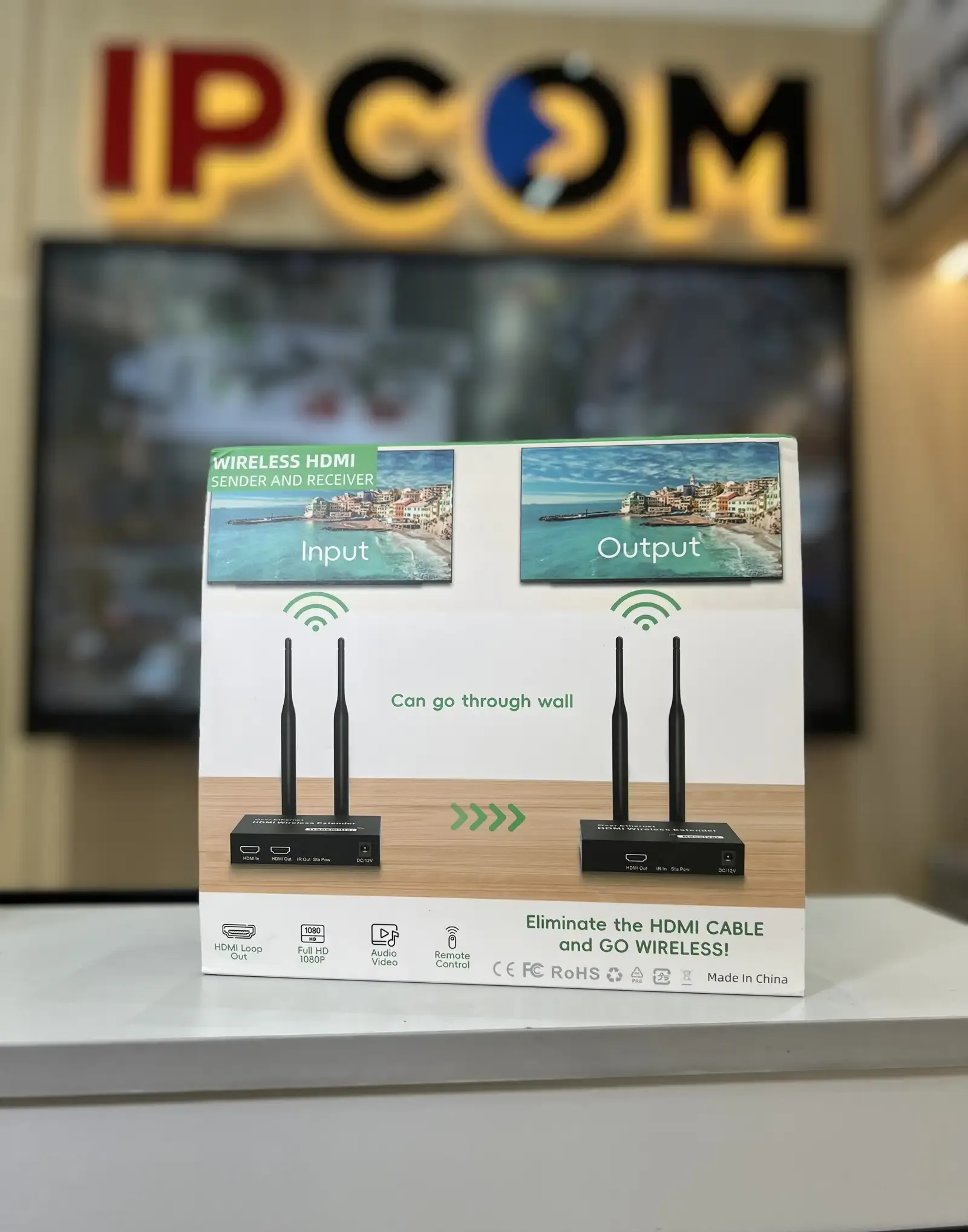 HDMI EXTENDER беспроводной 1080P 200м