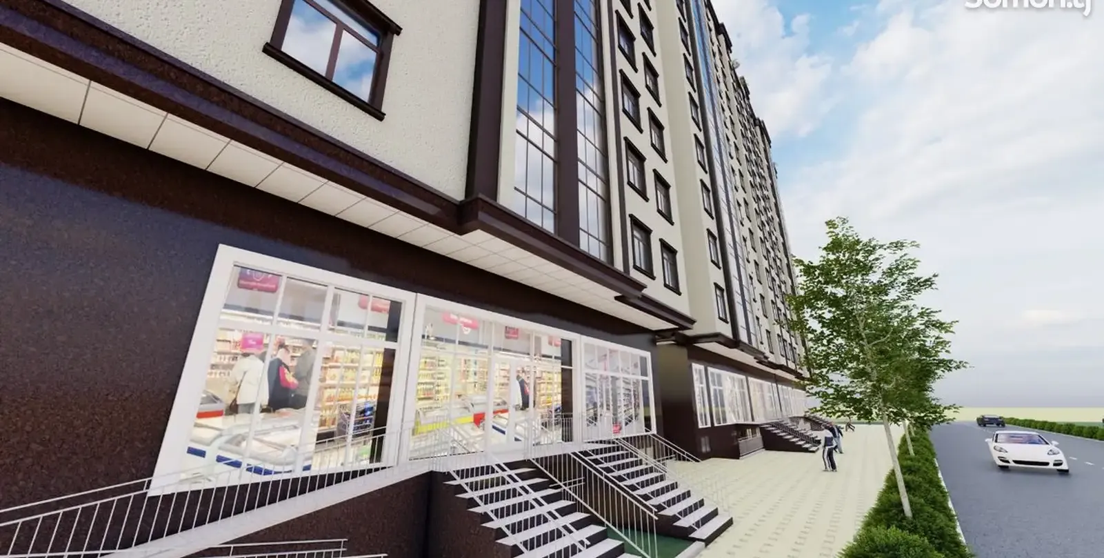 2-комн. квартира, 12 этаж, 49 м², Бозори Сафина — фото 10