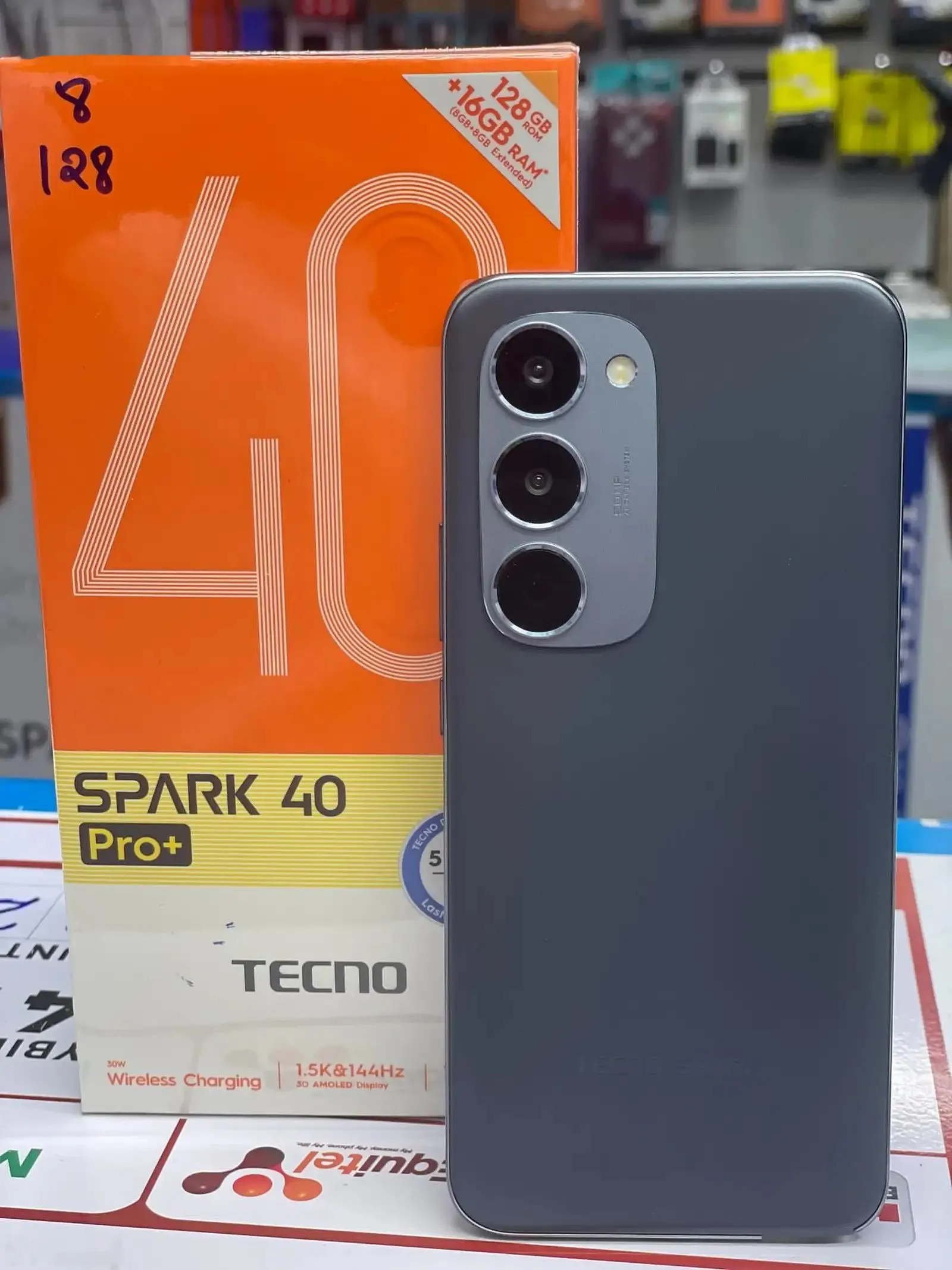 Tecno Spark 40pro + 16/256Gb black