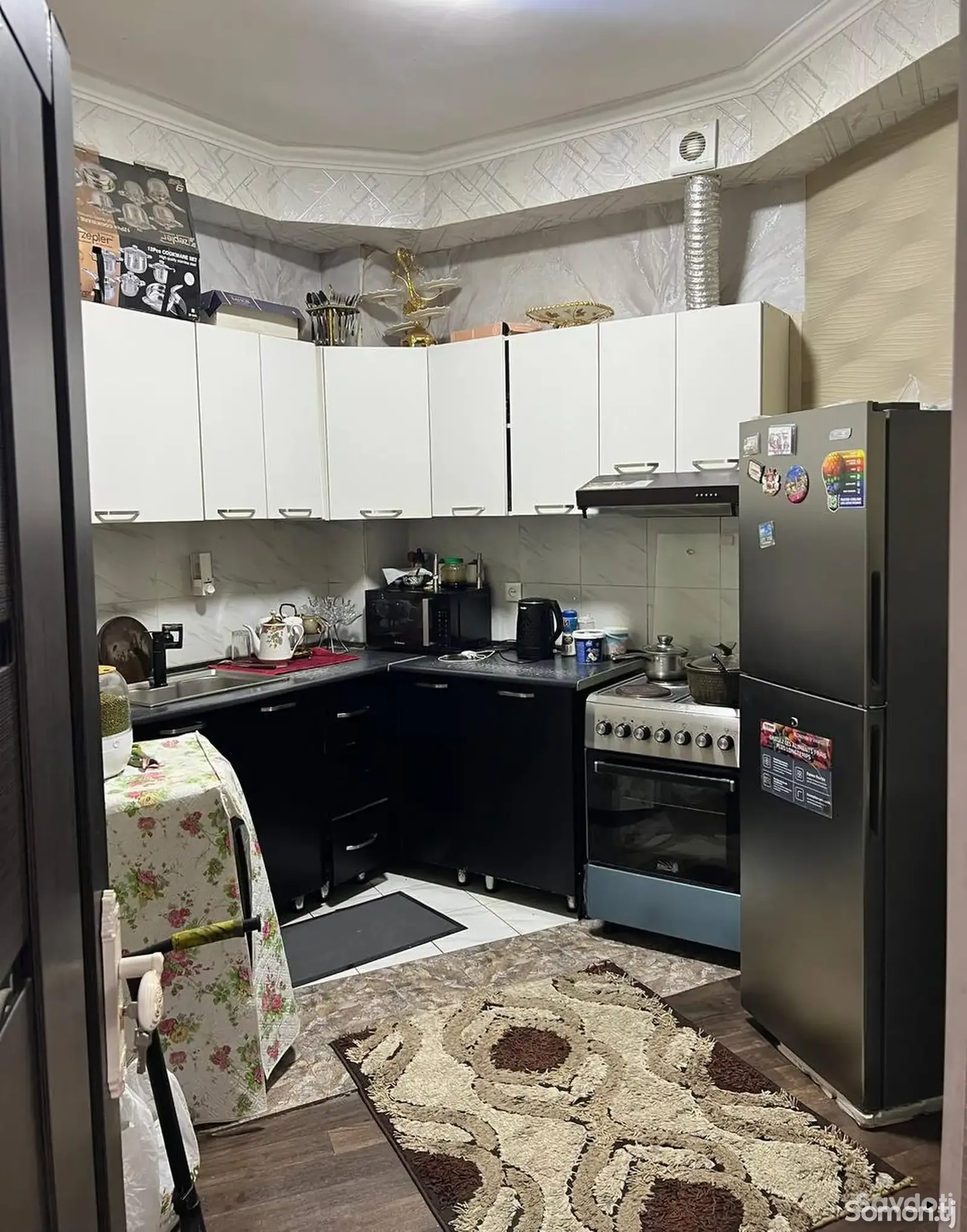 1-комн. квартира, 16 этаж, 61 м², Шохмансур