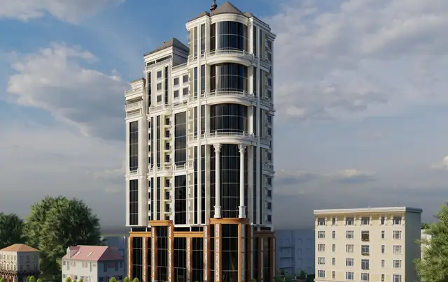 2-комн. квартира, 14 этаж, 97 м², Шохмансур — фото 3