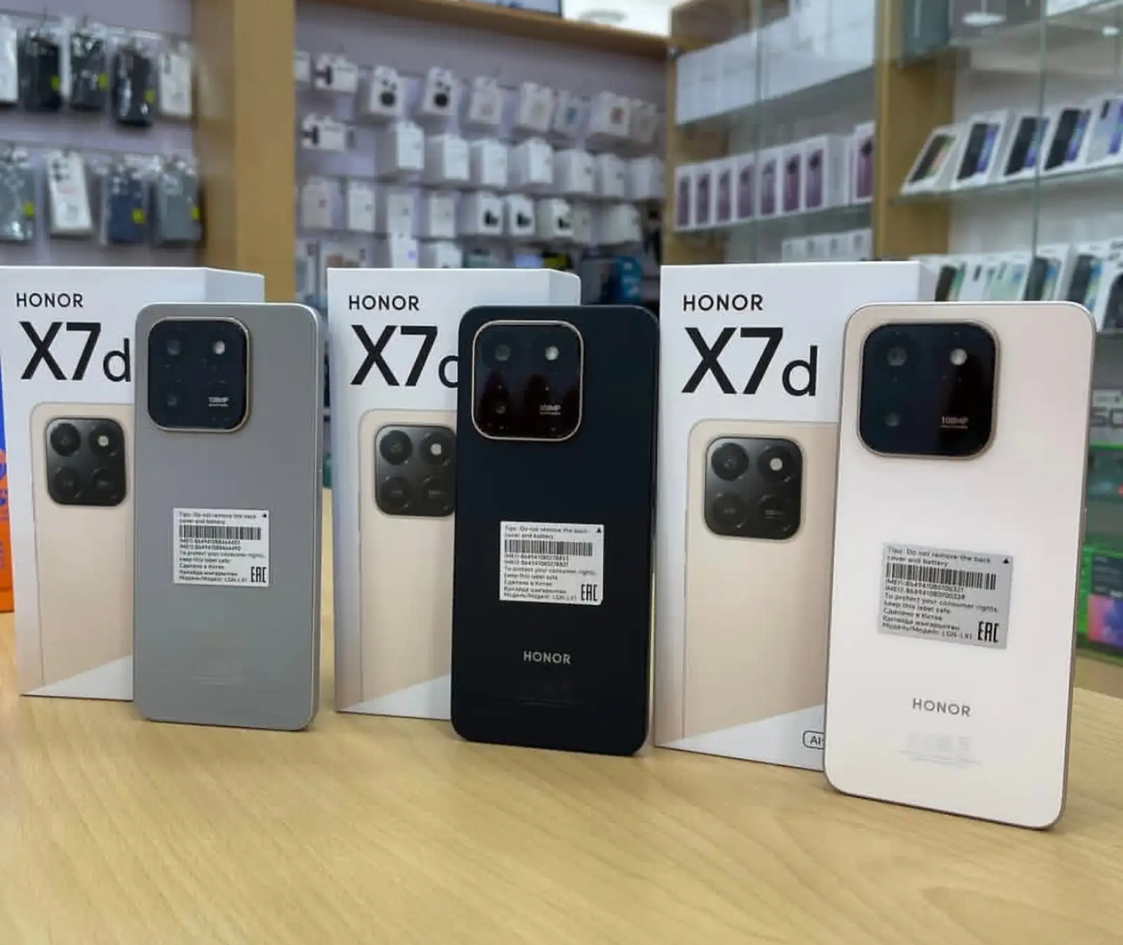 Honor X7d 6+6/128Gb 6500мач