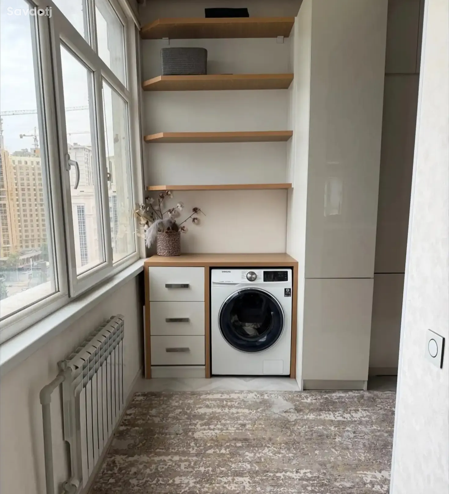 2-комн. квартира, 13 этаж, 141м², Сомони — фото 5