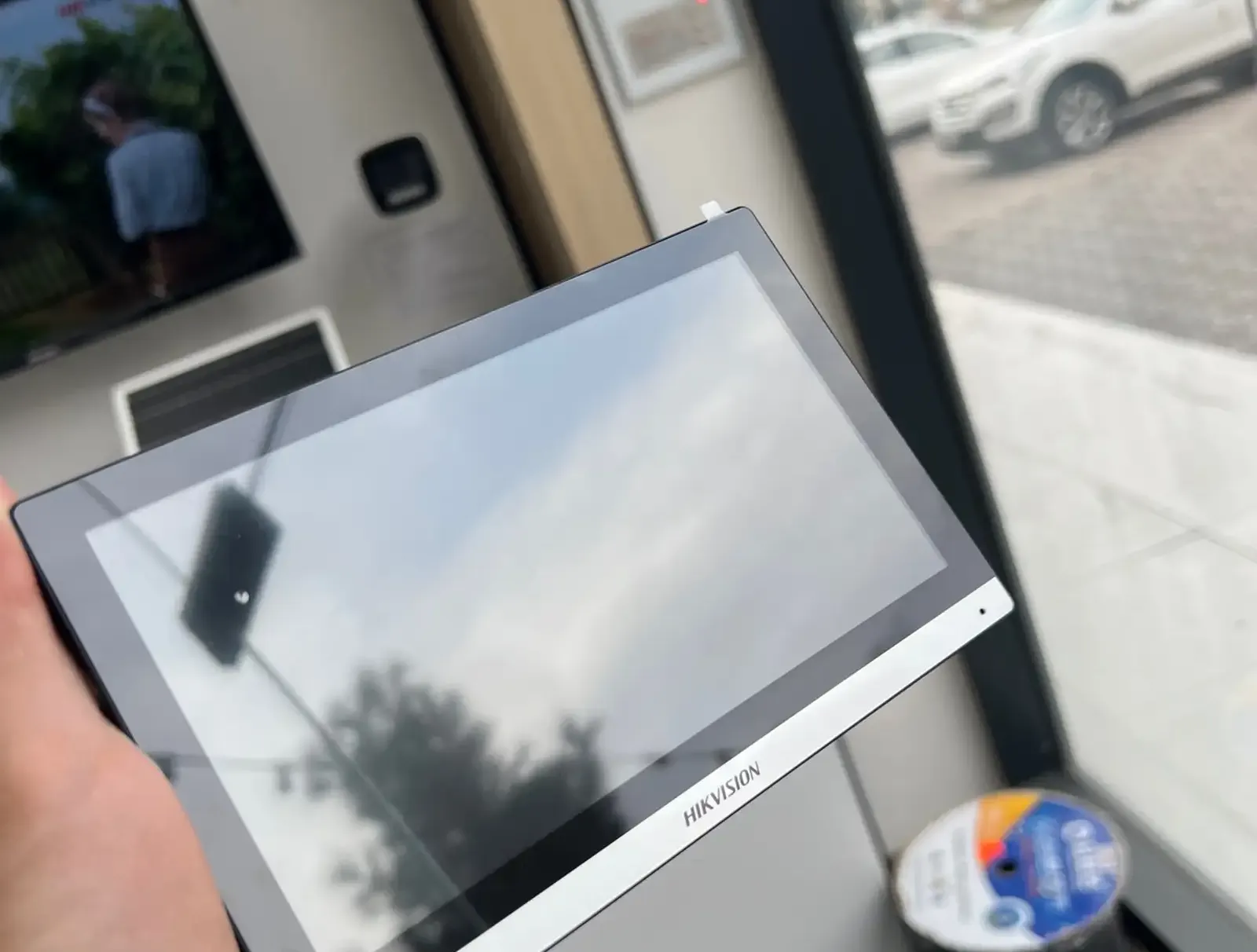 IP Дисплей домофона 7 дюйм Hikvision DS-KH6350-WTE1