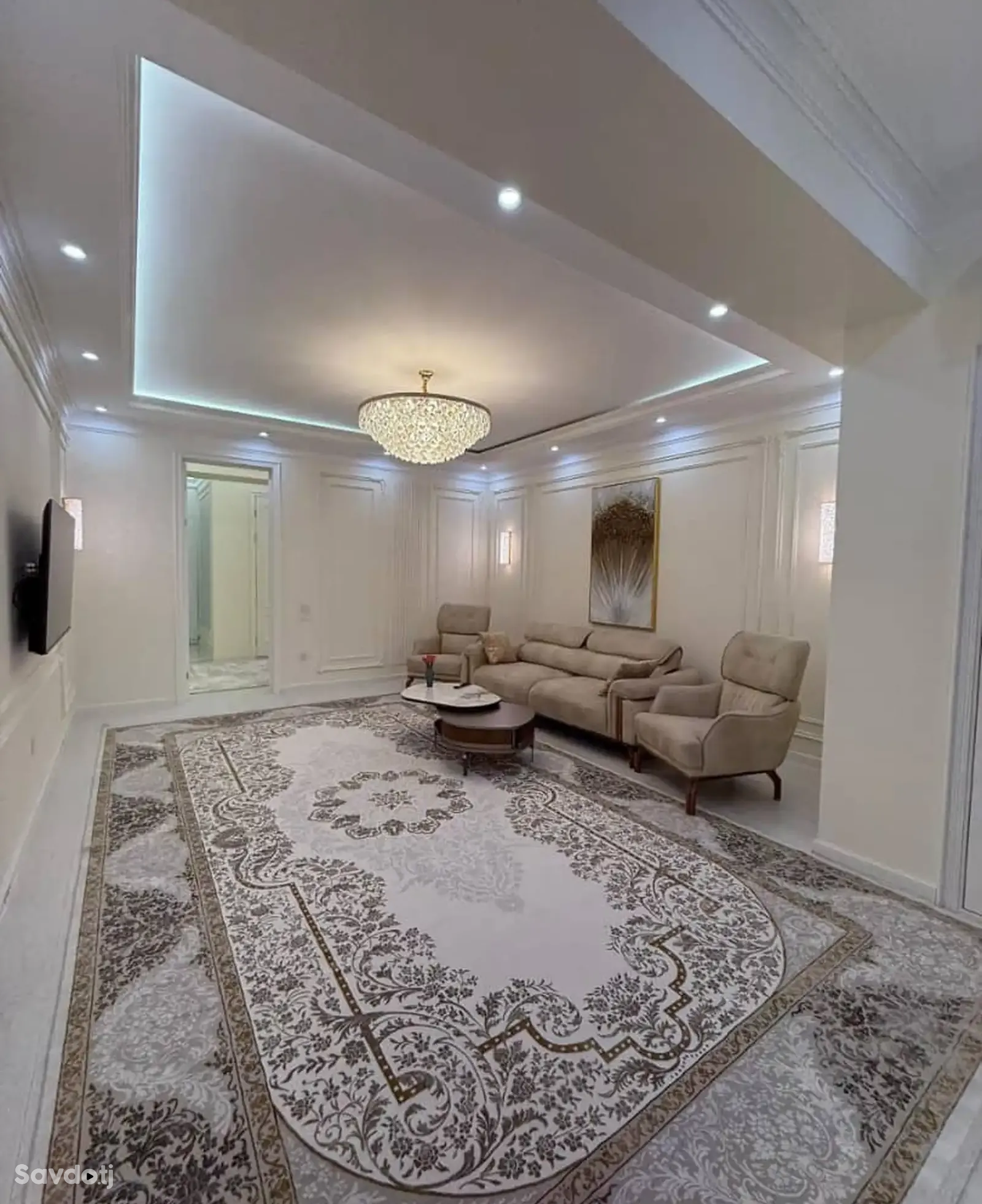 2-комн. квартира, 5 этаж, 98м², Сомони — фото 12