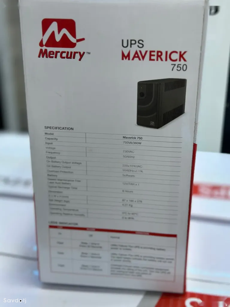 UPS MERCURY 750w