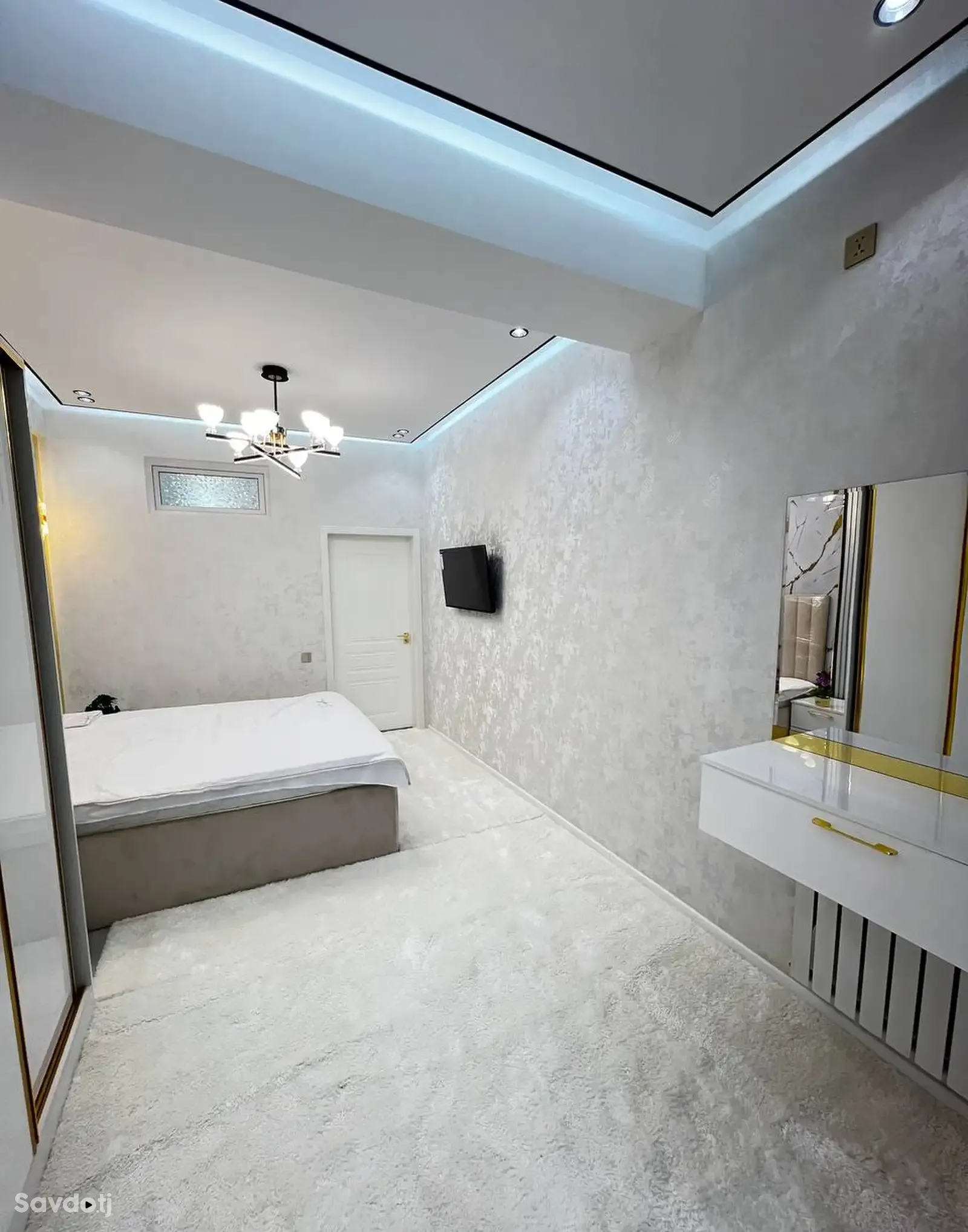 3-комн. квартира, 12 этаж, 76 м², Сино Зарафшон рядом поликлиника 14 — фото 2