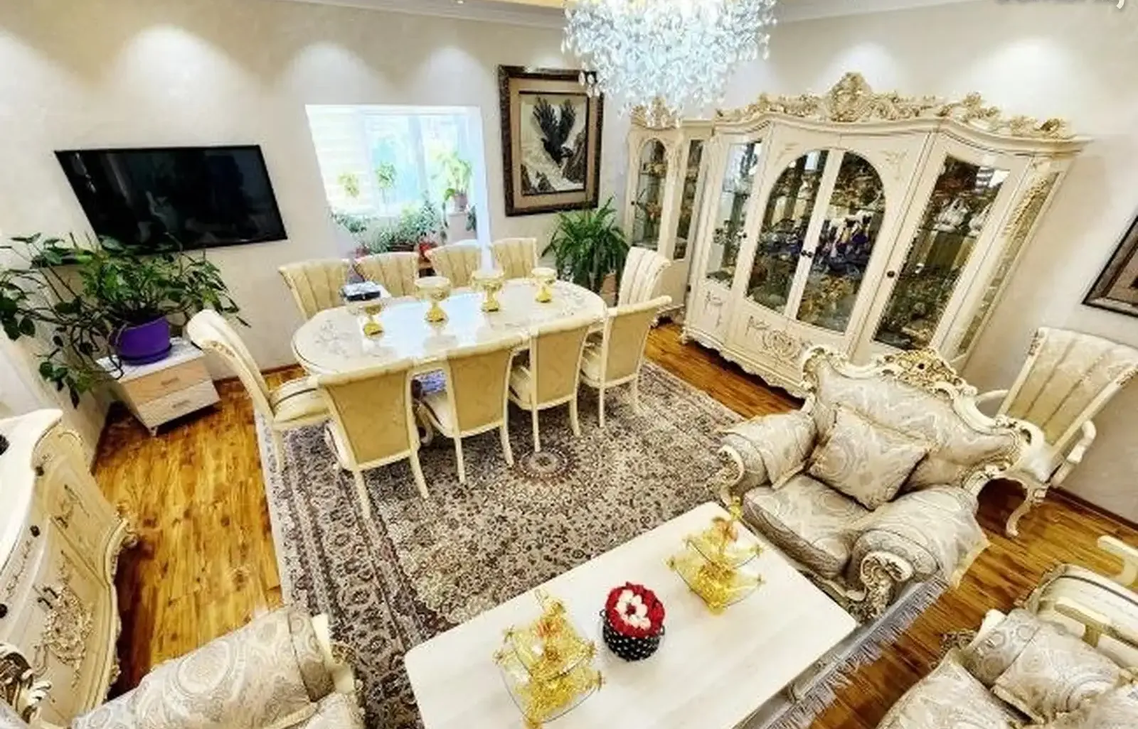 3-комн. квартира, 9 этаж, 130 м², Сомони — фото 6