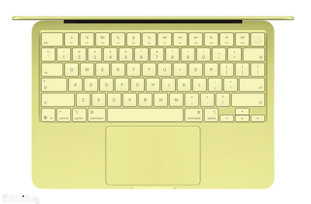 Ноутбук Apple MacBook NEO 13, 8ГБ, 512ГБ SSD, Citrus, MHFE4