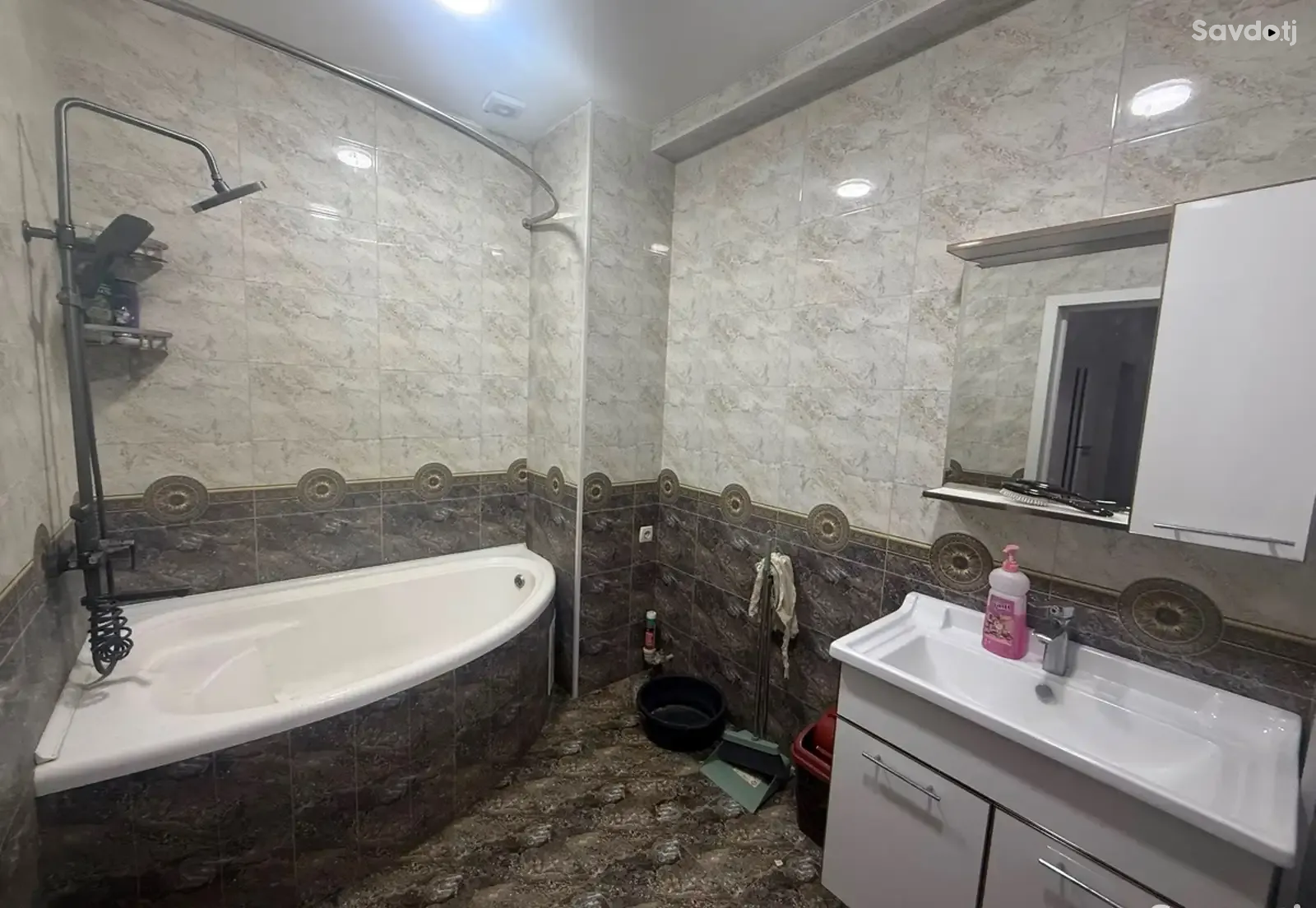 3-комн. квартира, 13 этаж, 105м², Сомони — фото 10