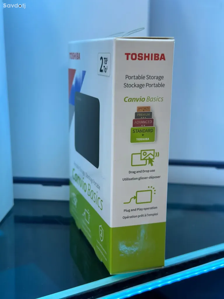 Внешний жесткий диск HDD Toshiba 2 Tb