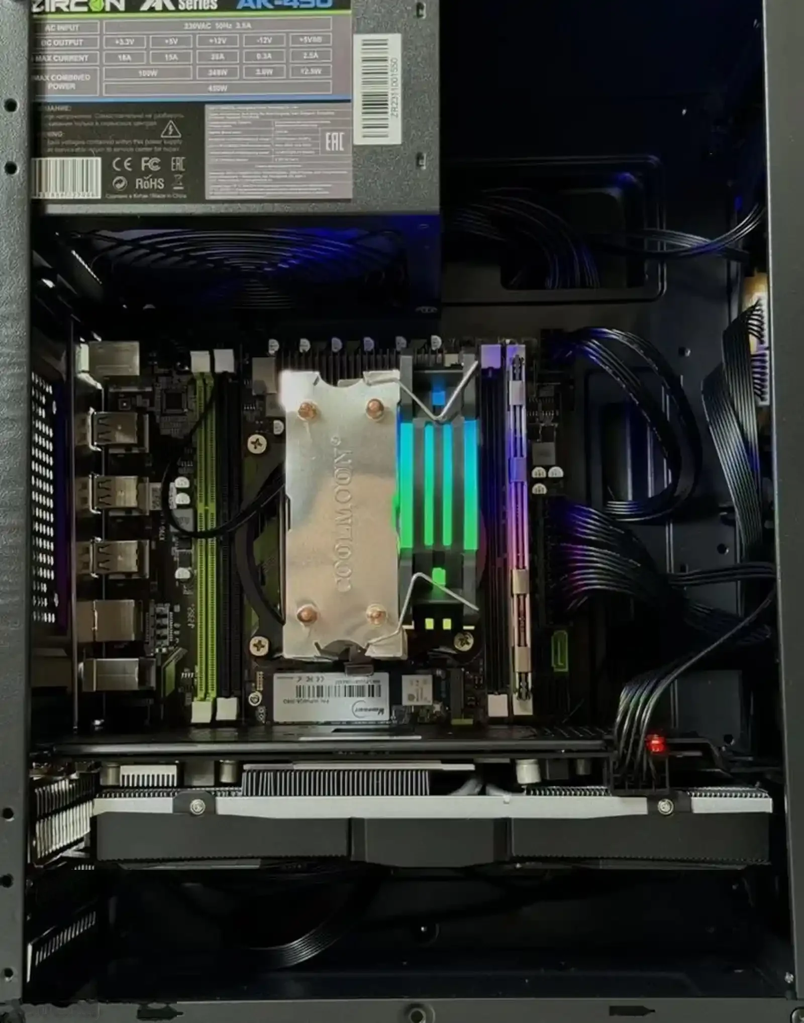 Системный блок Core i3-12100/ОЗУ 16Gb/ Rx 580 8Gb — фото 5