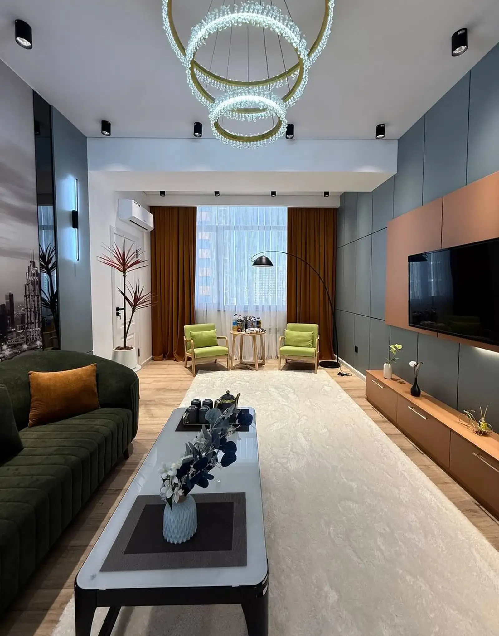 2-комн. квартира, 11 этаж, 80 м², И Сомони