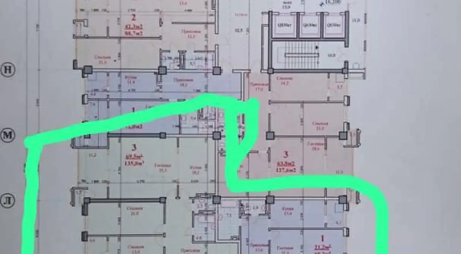 6-комн. квартира, 12 этаж, 545 м², И Сомони