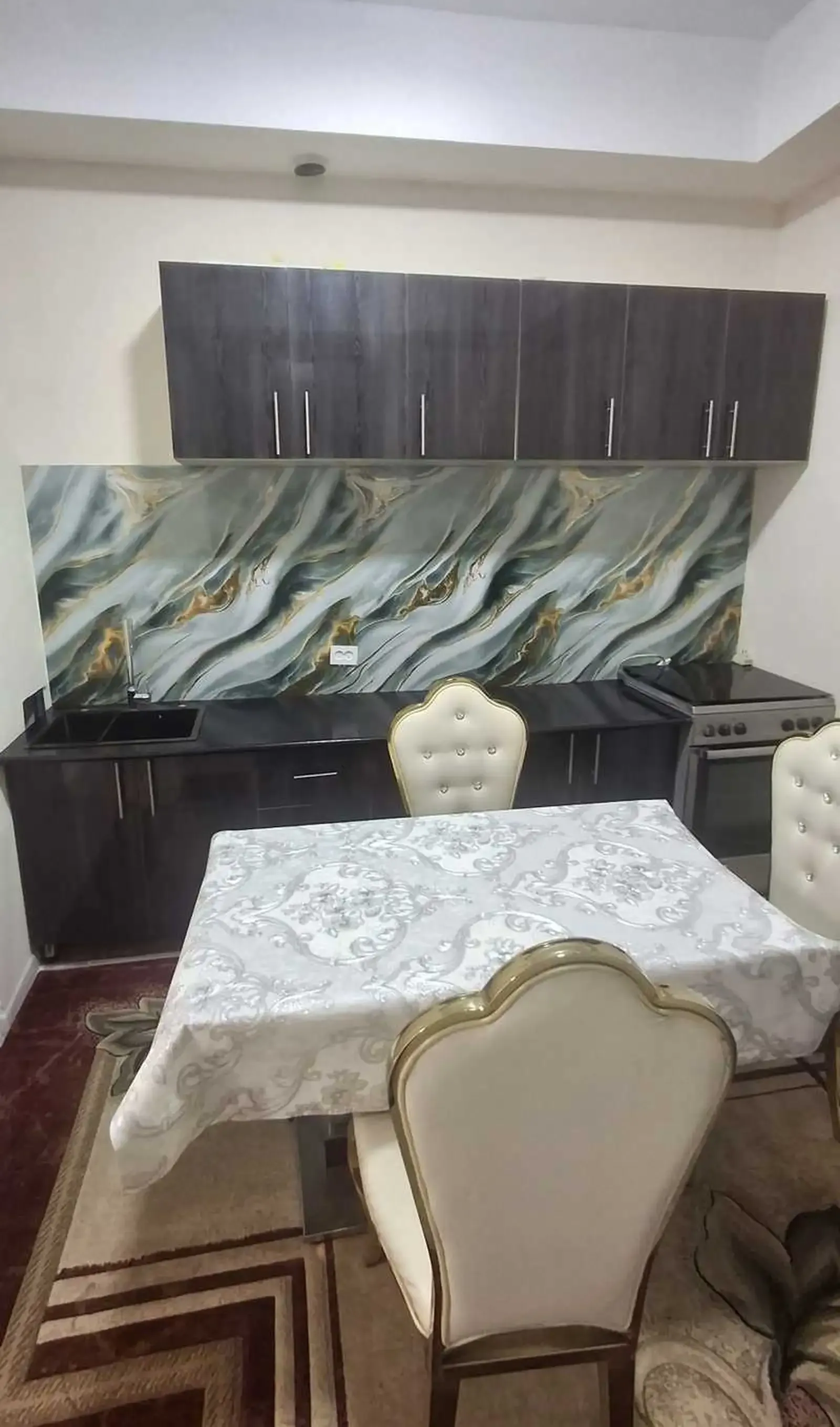 3-комн. квартира, 4 этаж, 100м², Фирдавси 64-мкр ру ба руи Бозори Корвон — фото 8