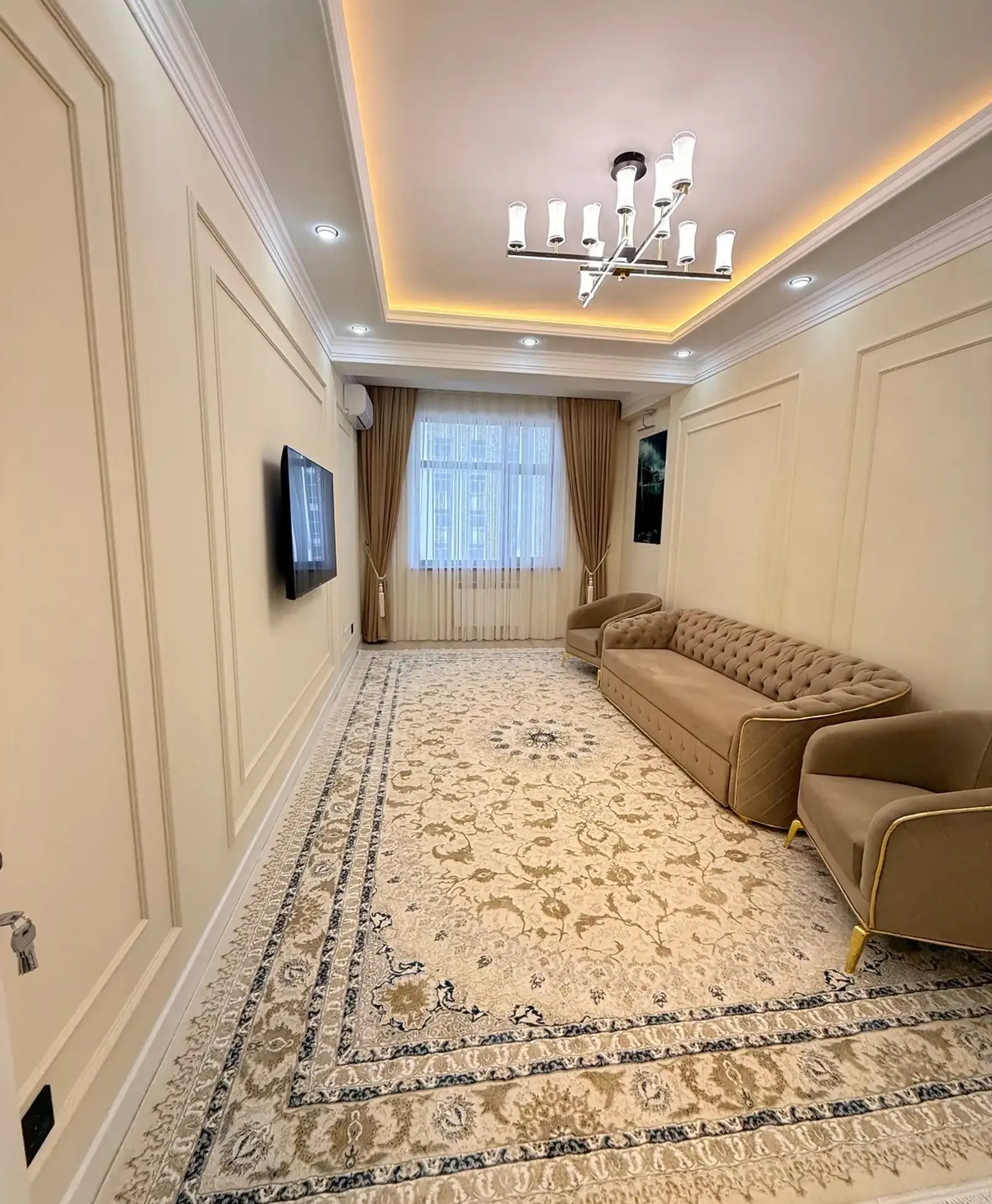2-комн. квартира, 6 этаж, 77 м², Фирдавси, Молодежный — фото 2