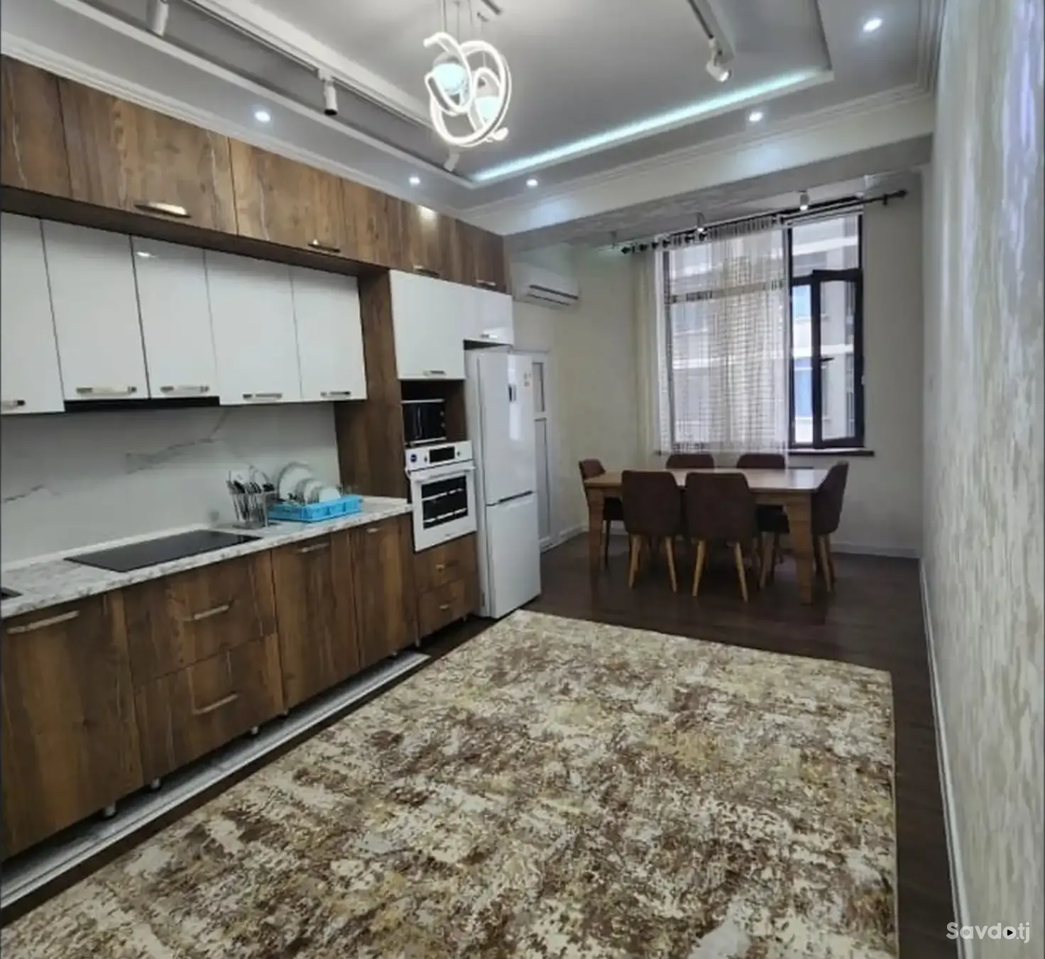 2-комн. квартира, 11 этаж, 78м², Сомони — фото 5